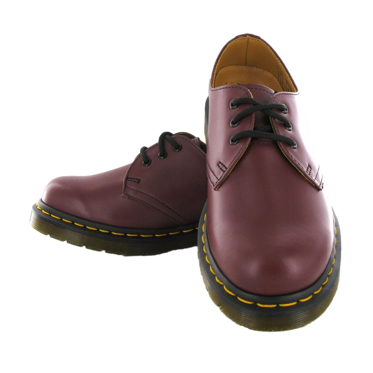 Dr. Martens 1461 Smooth Leather Unisex Shoes#color_cherry red