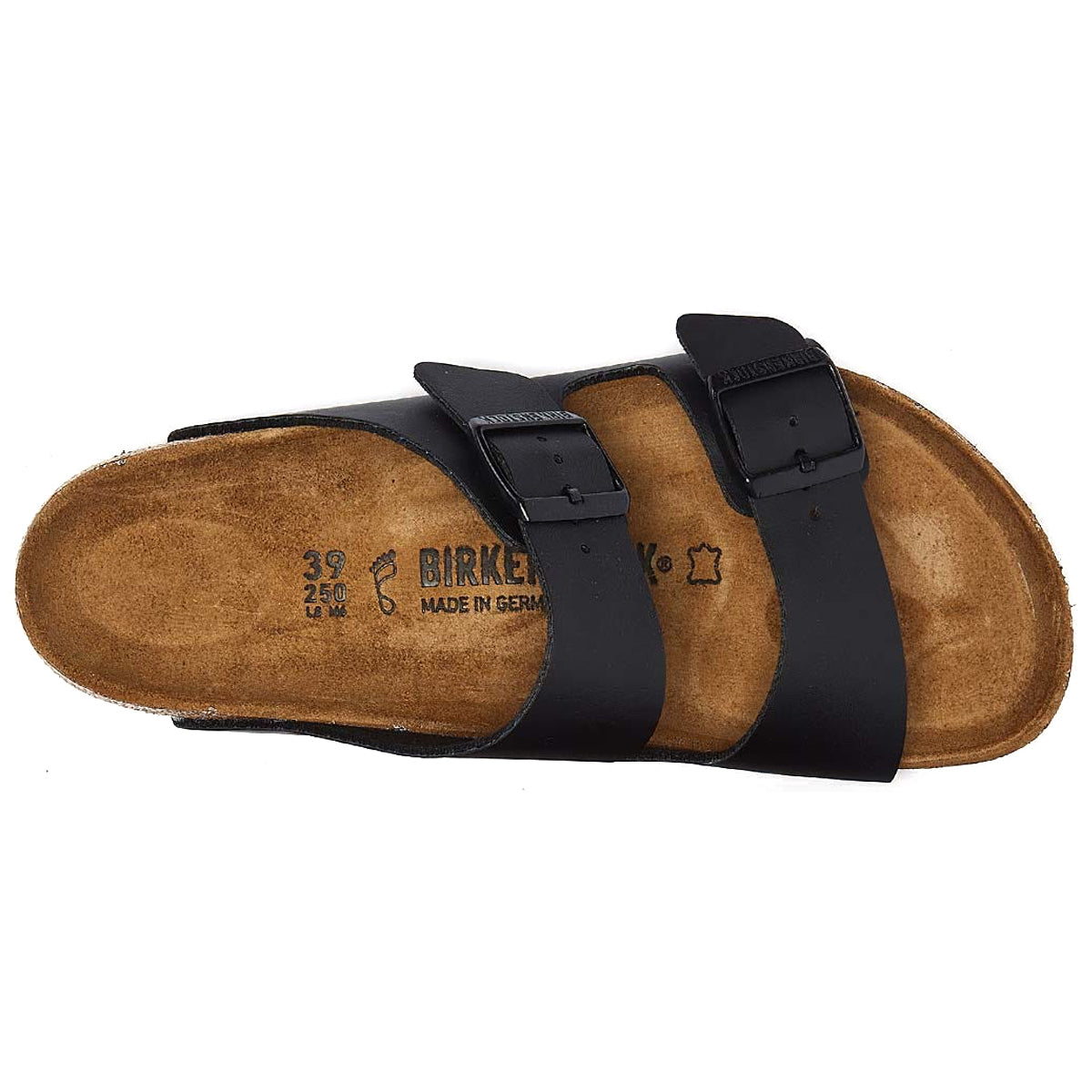 Birkenstock Arizona Birko-Flor Unisex Sandals#color_black