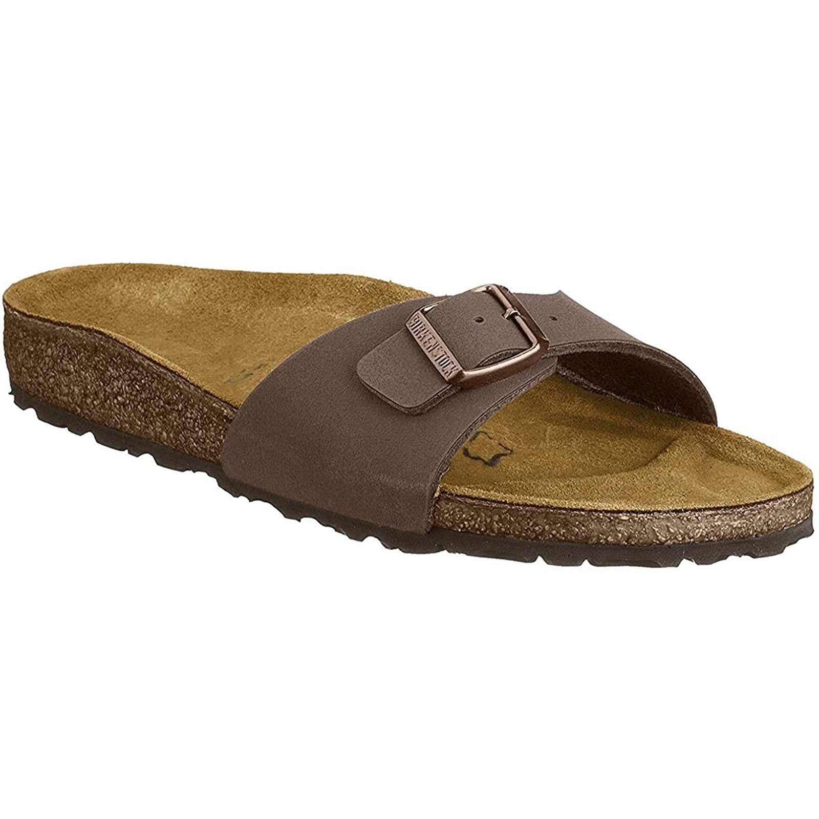 Birkenstock Madrid Brown Unisex Sandals - 040091#color_mocca