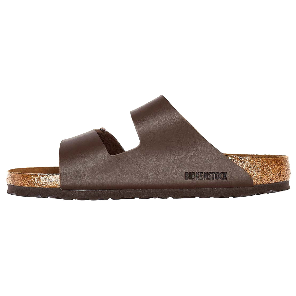 Birkenstock Arizona Birko-Flor Unisex Sandals#color_dark brown