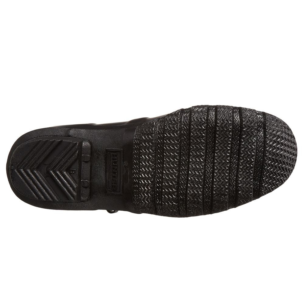 Hunter Original Short Black Womens Boots - WFS1000RMA BLK#color_black
