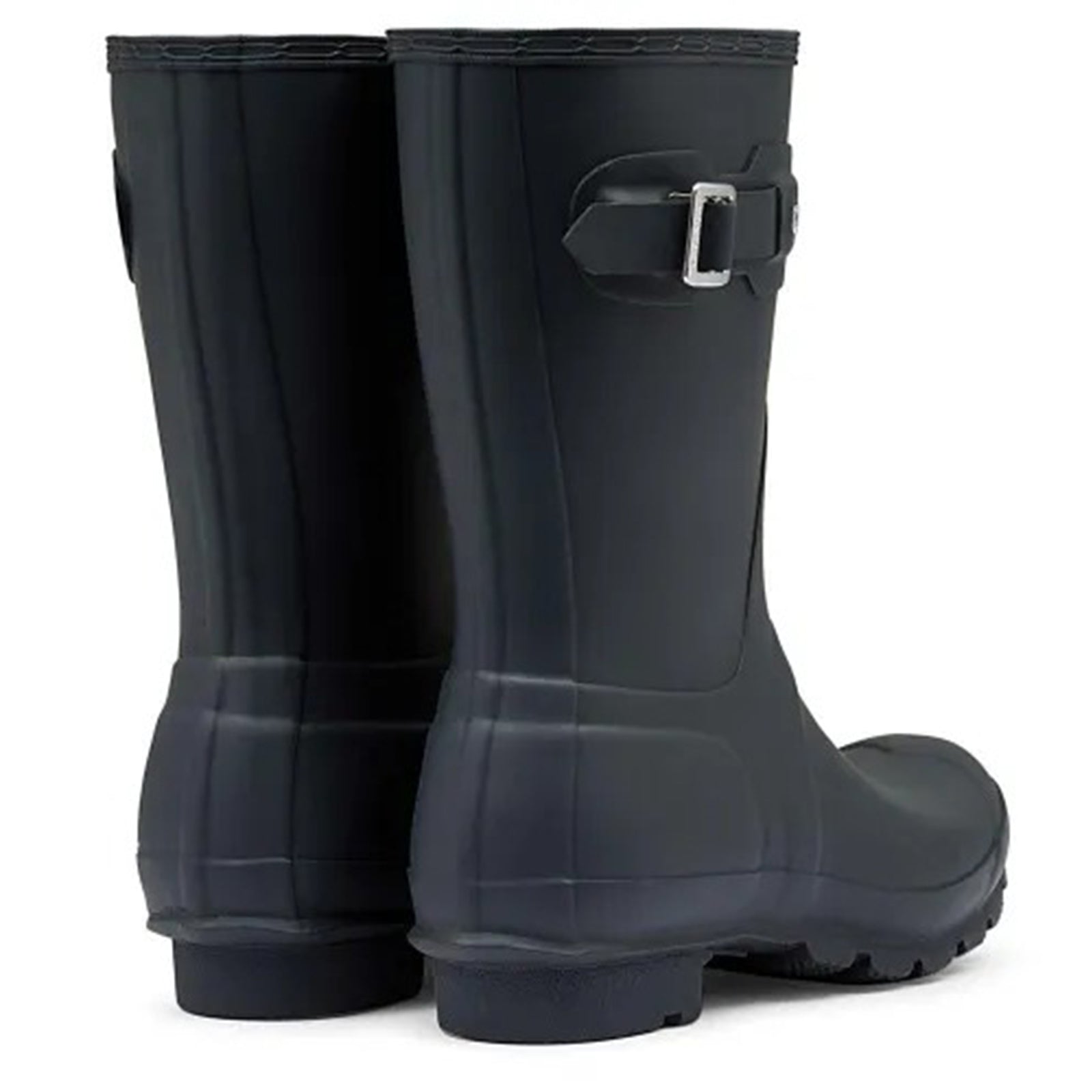 Hunter Original Short Navy Womens Boots - WFS1000RMA NVY#color_navy