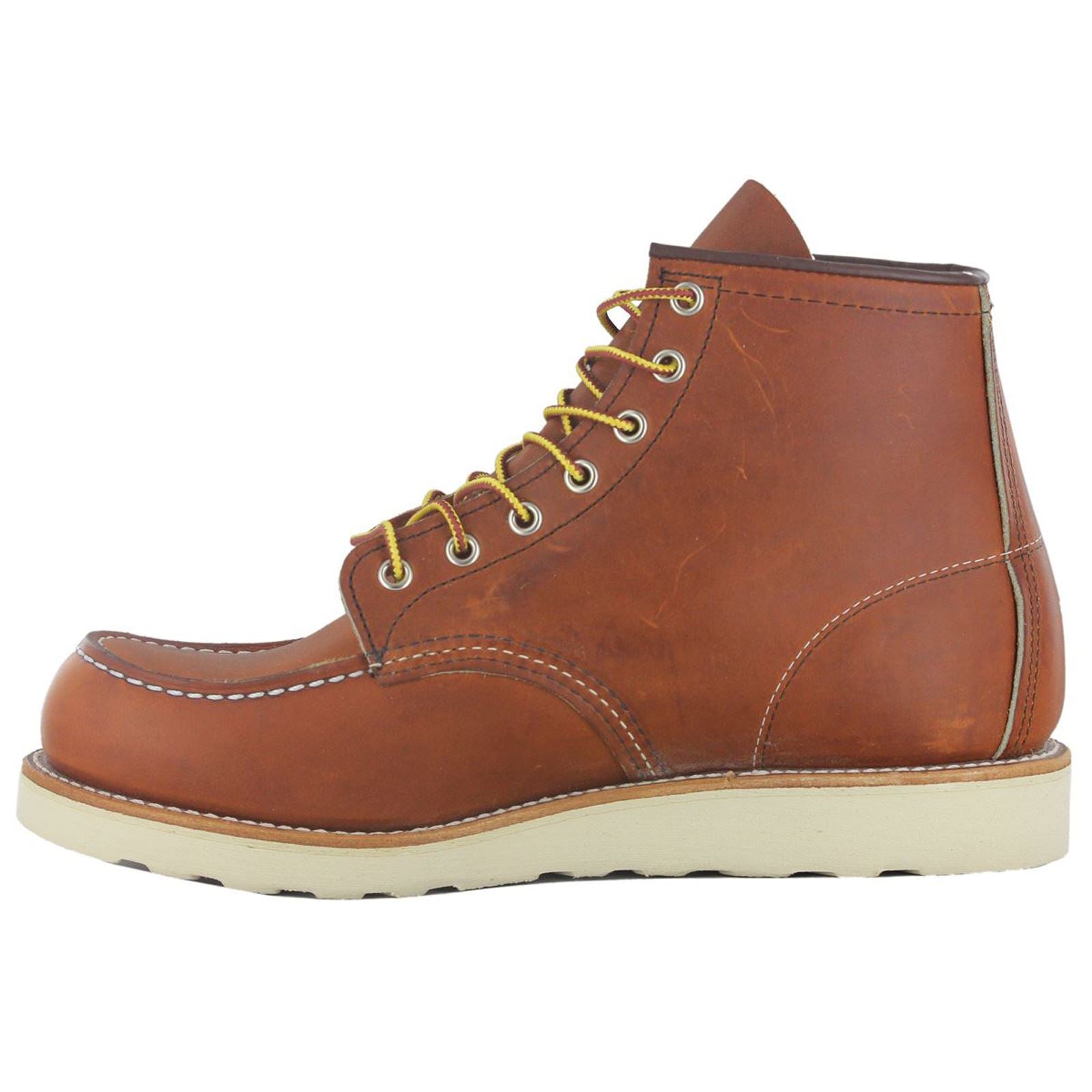 Red Wing Moc Lug 875 Brown Mens Boots#color_brown
