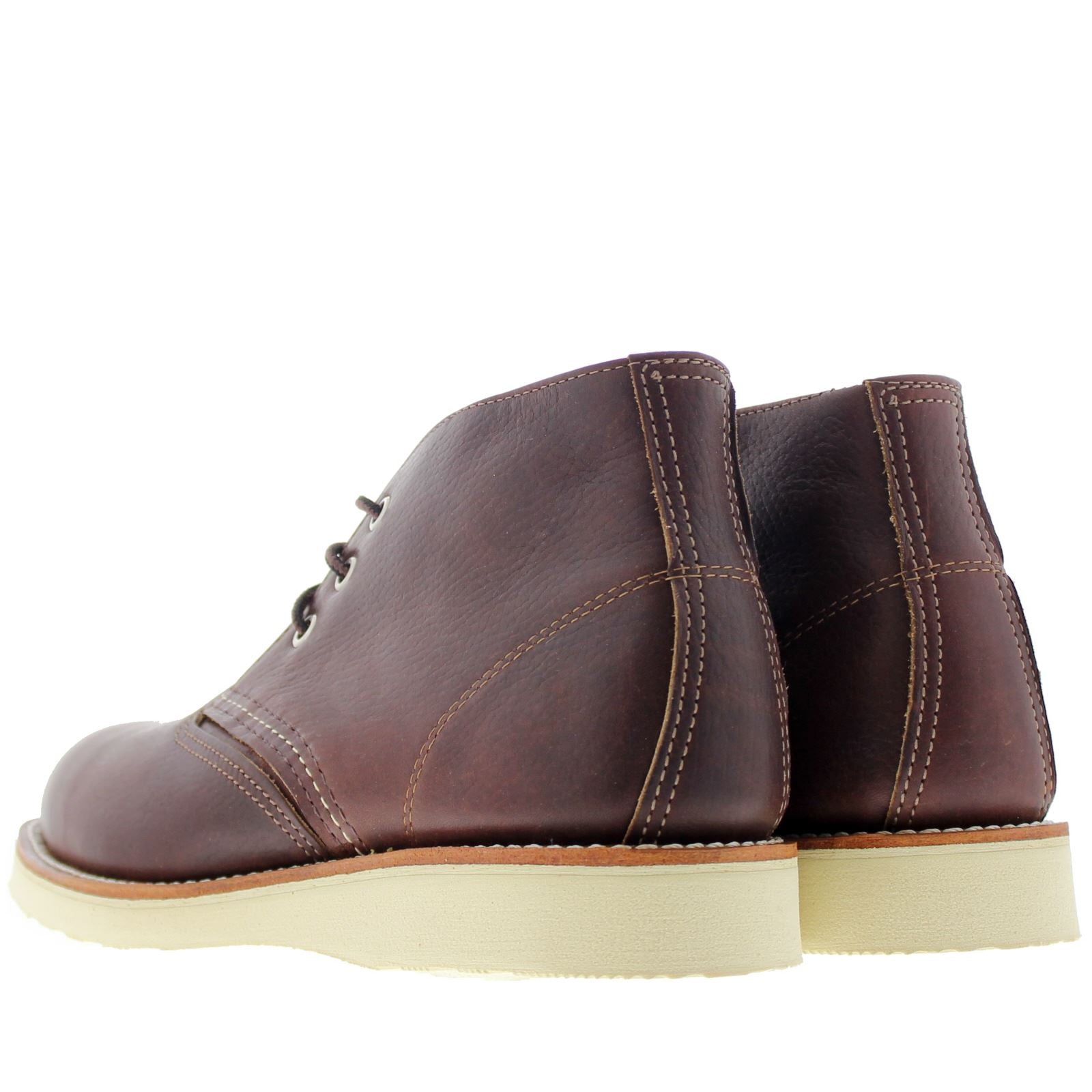 Red Wing Classic Chukka 3141 Dark Brown Mens Boots#color_dark brown