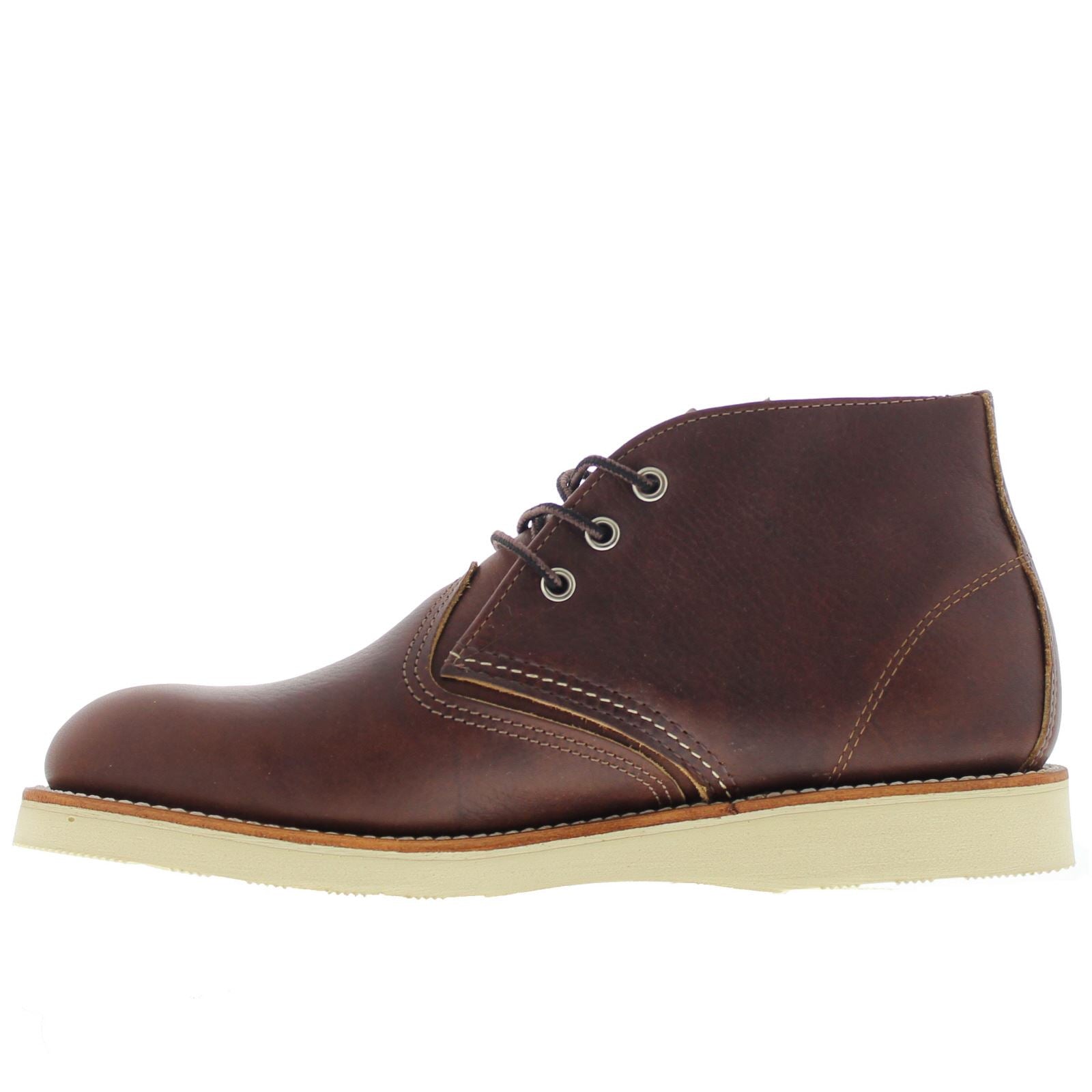 Red Wing Classic Chukka 3141 Dark Brown Mens Boots#color_dark brown