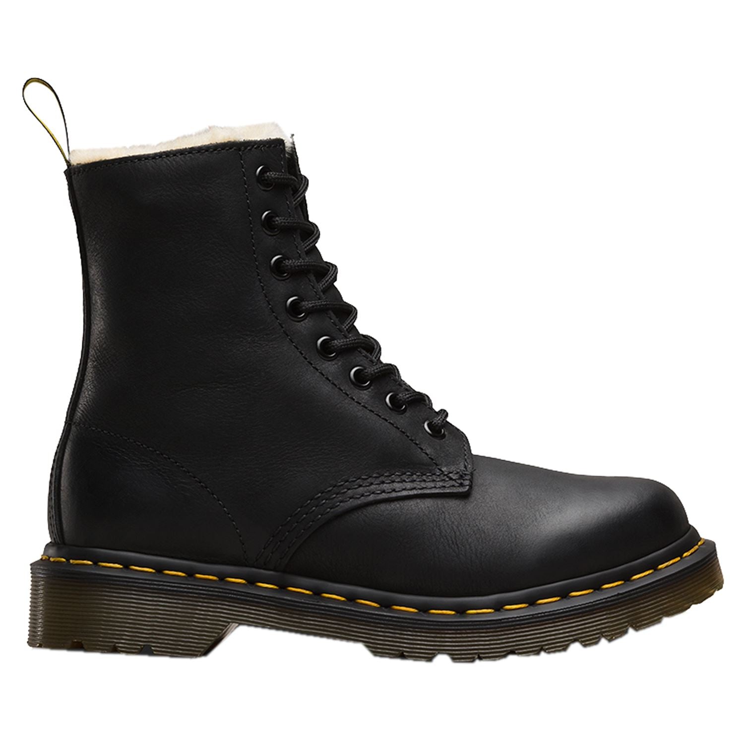 Dr. Martens Serena Burnished Woyming Black Womens Boots#color_black