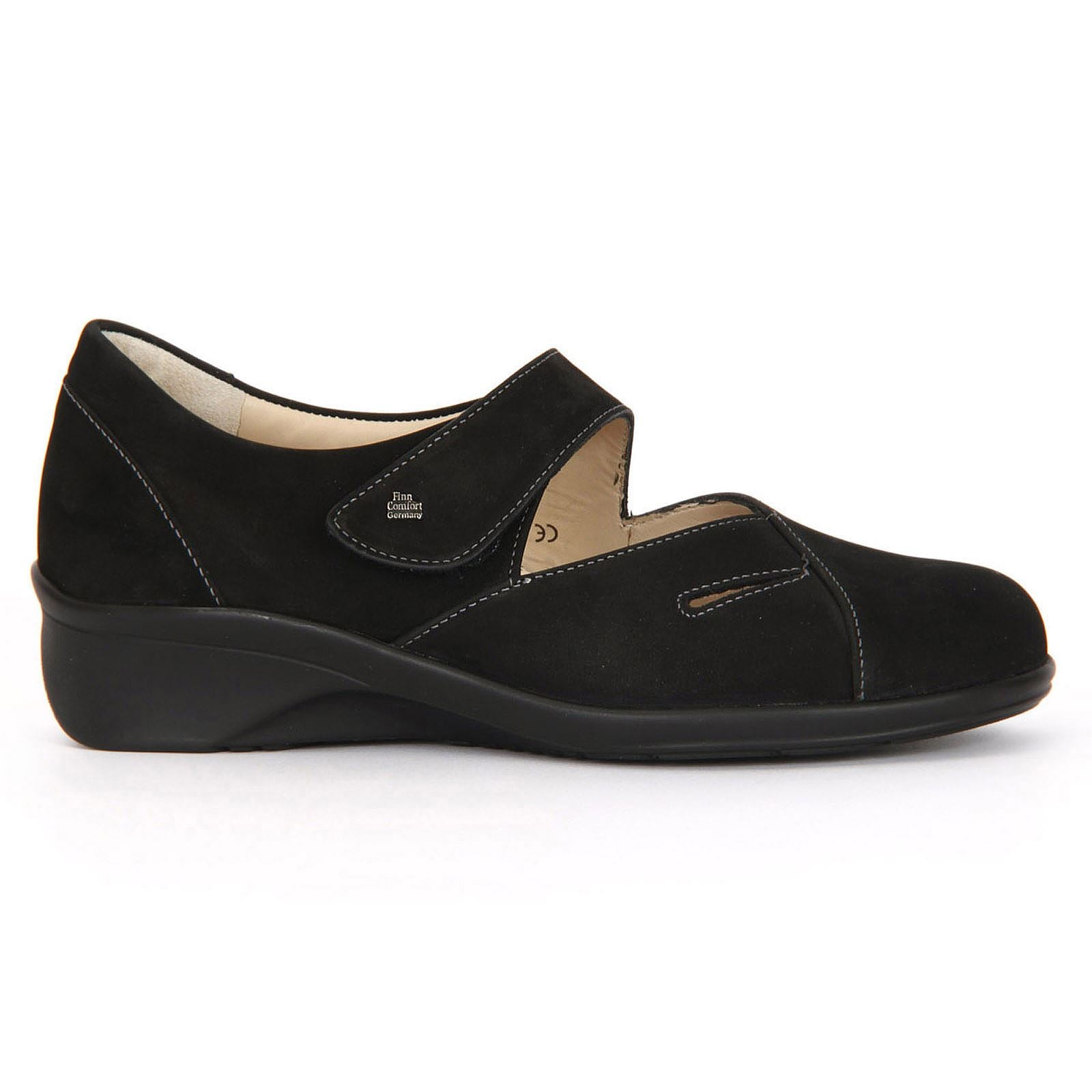Finn Comfort Aquila 3594 Black Womens Shoes#color_black