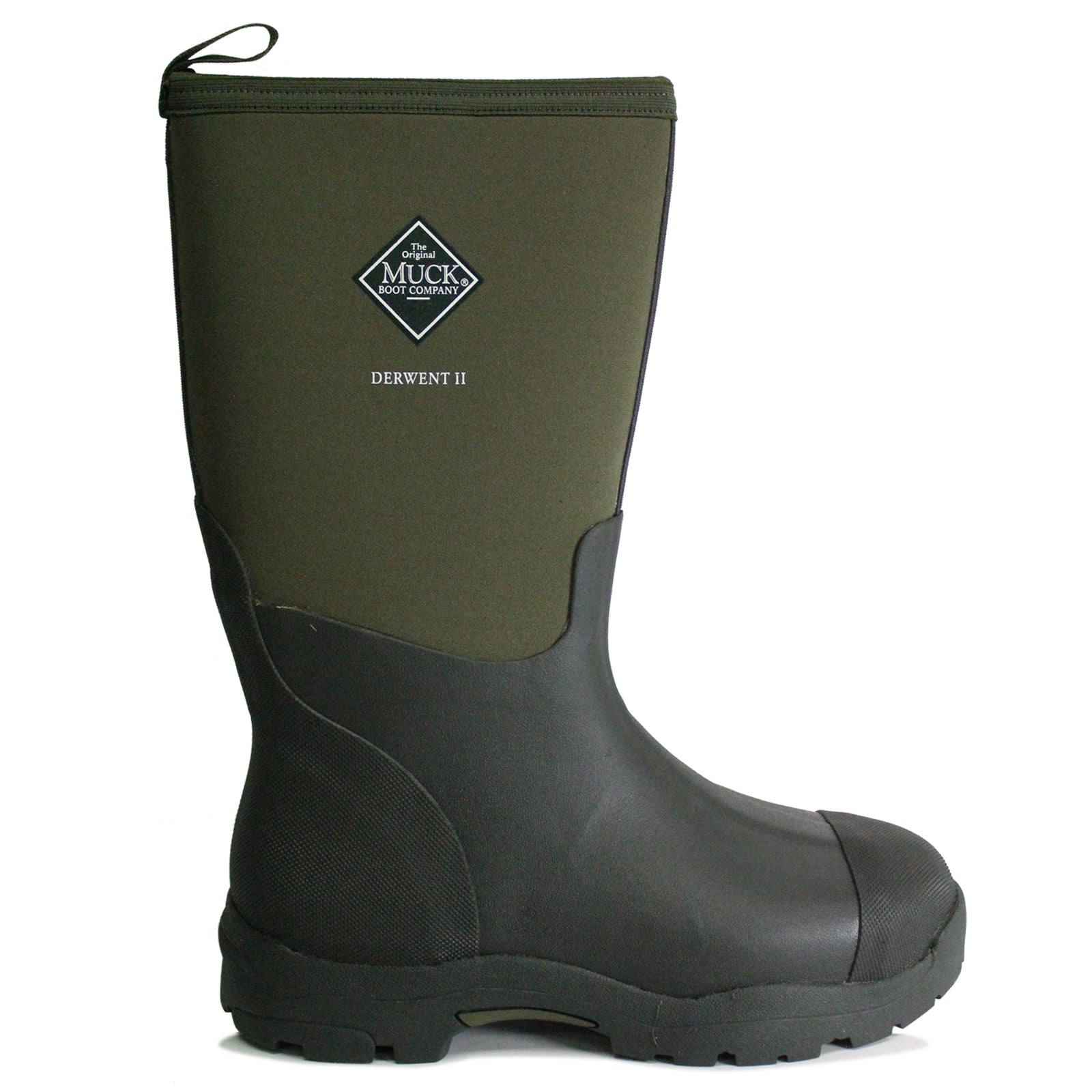 Muck Boot Derwent II Moss Green Mens Boots#color_moss green