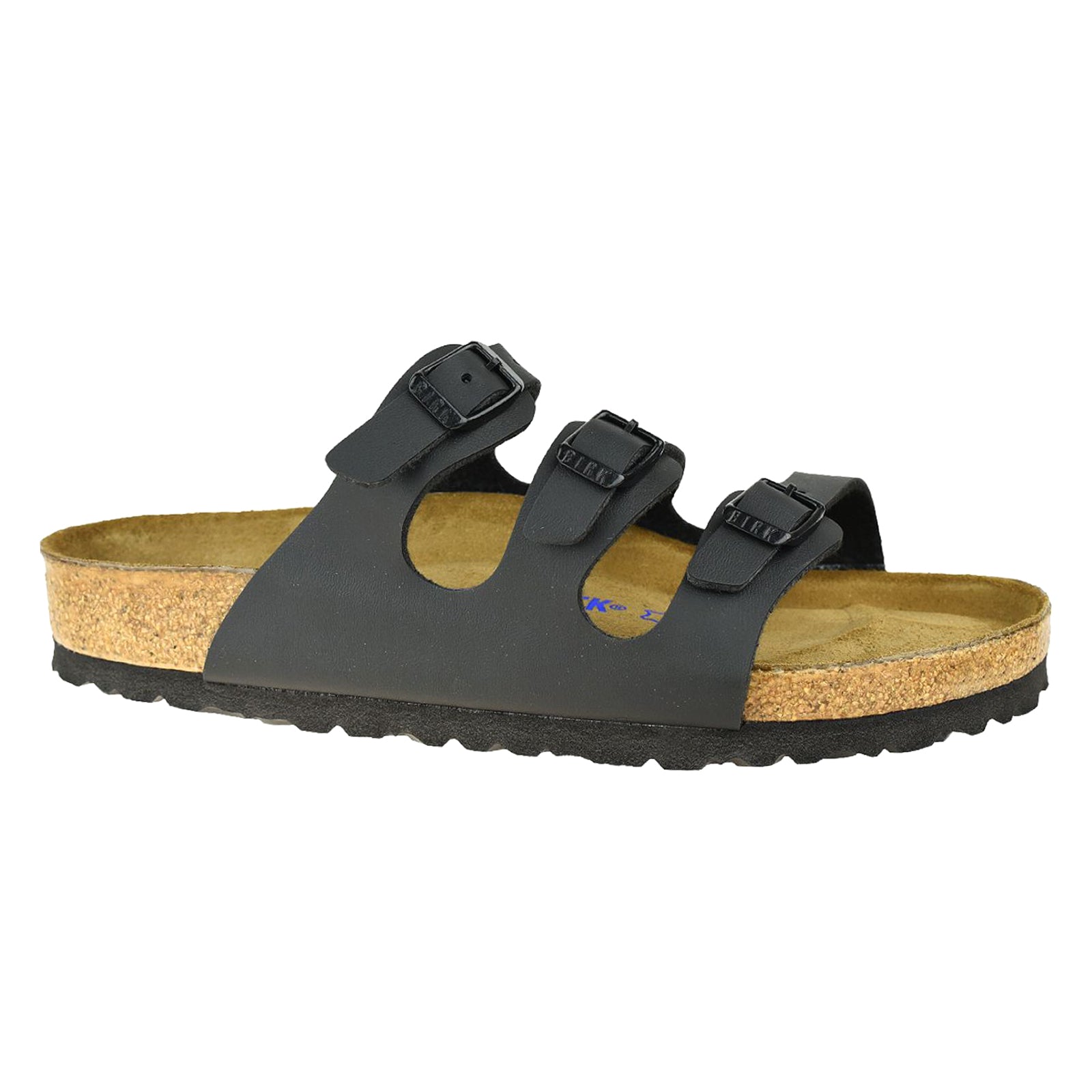 Birkenstock Florida Black Womens Sandals#color_black