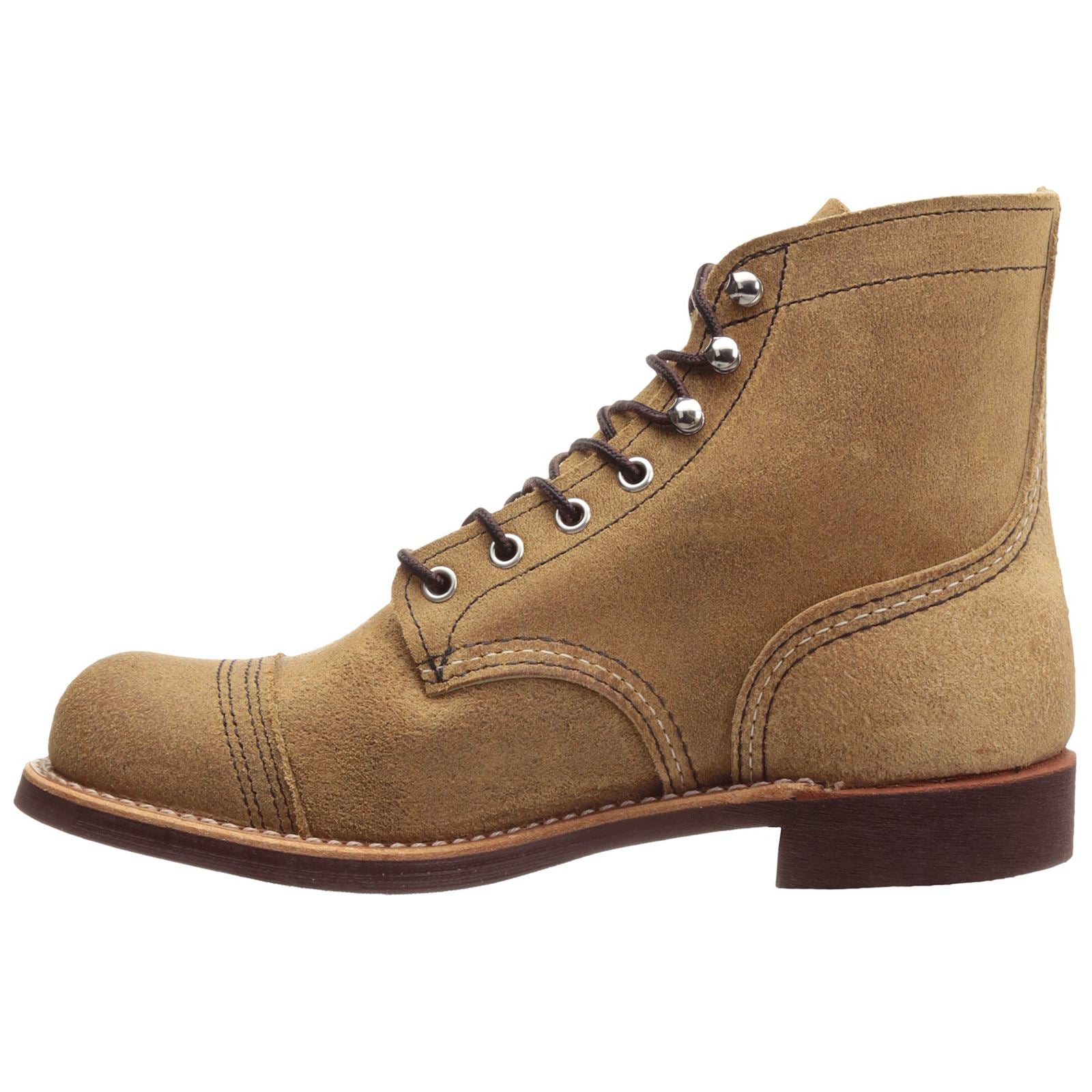 Red Wing Iron Ranger 8083 Suede Mens Boots#color_hawthorne