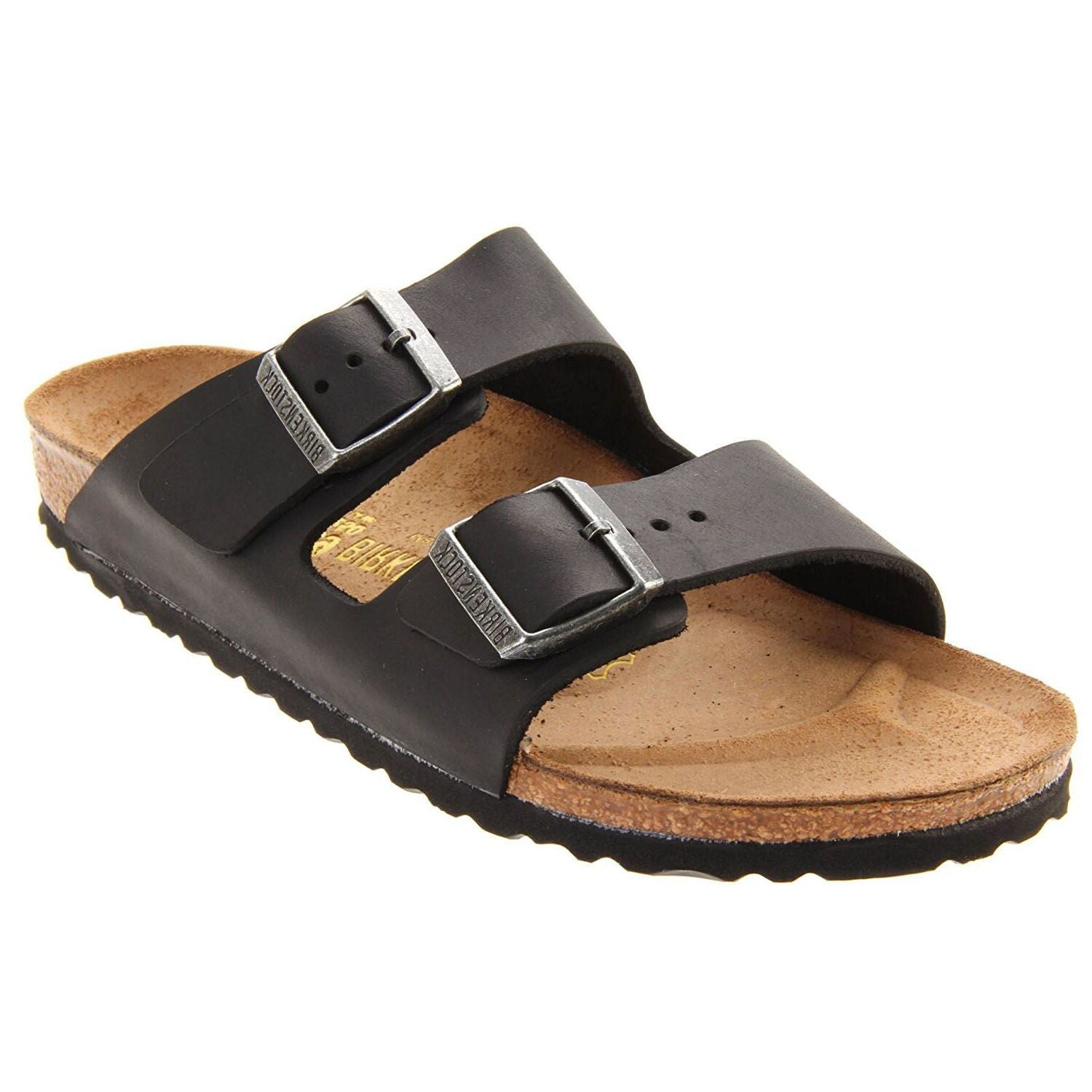 Birkenstock Arizona Black Mens Sandals#color_black