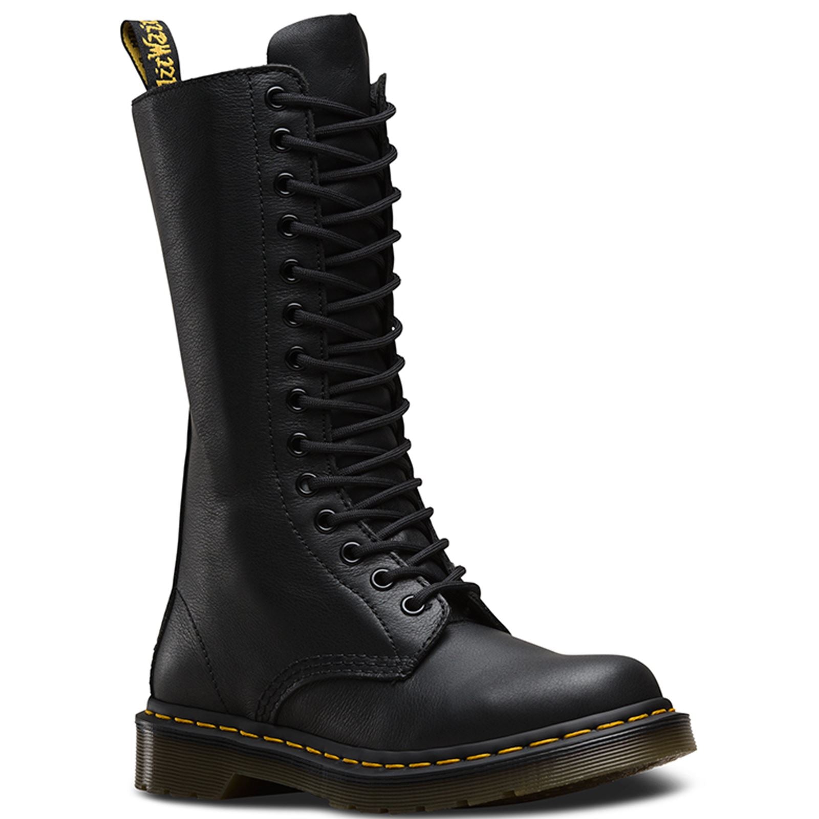 Dr. Martens 1B99 Virginia Black Womens Boots#color_black