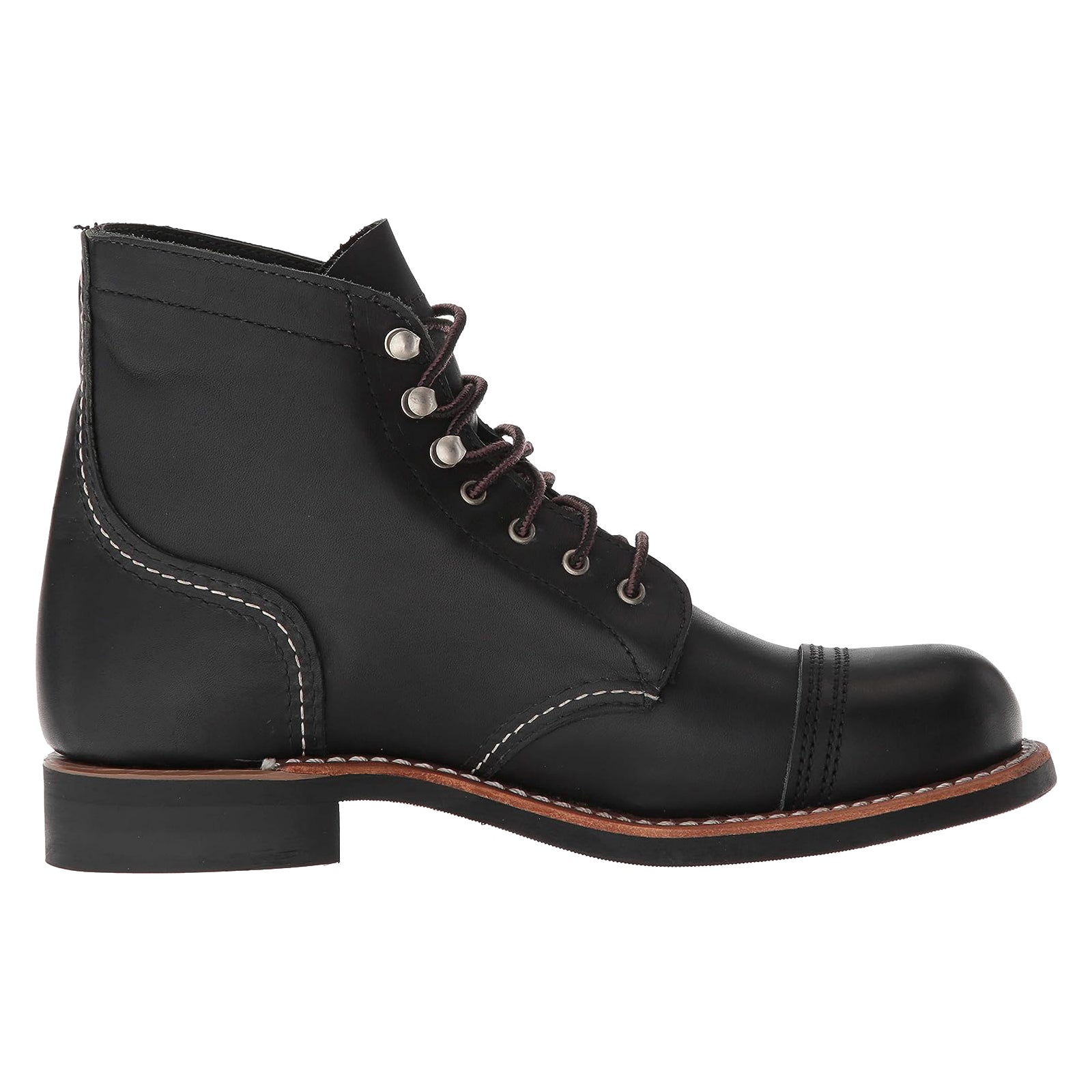 Red Wing Iron Ranger 3366 Black Womens Boots#color_black