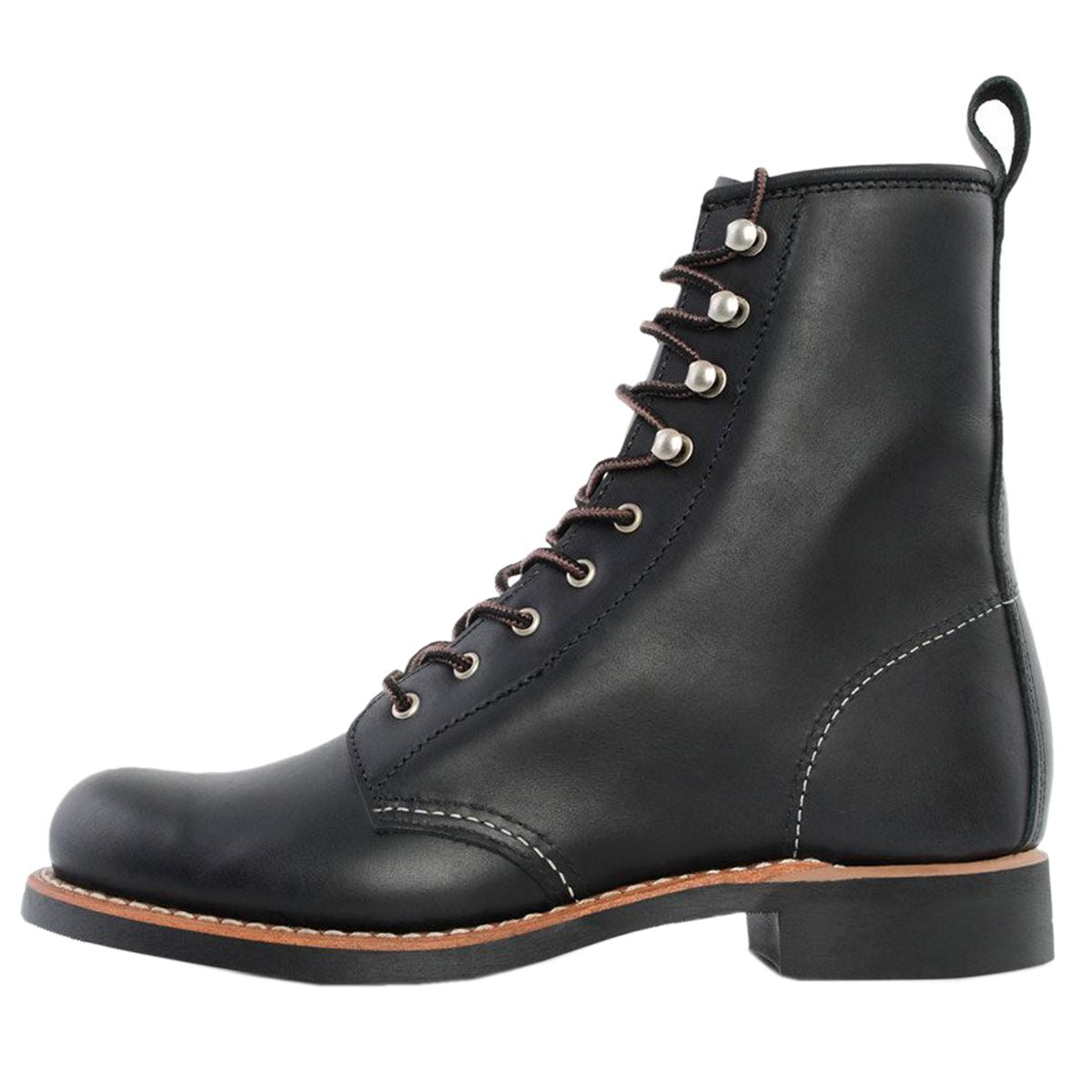 Red Wing Silversmith Leather Womens Boots#color_black
