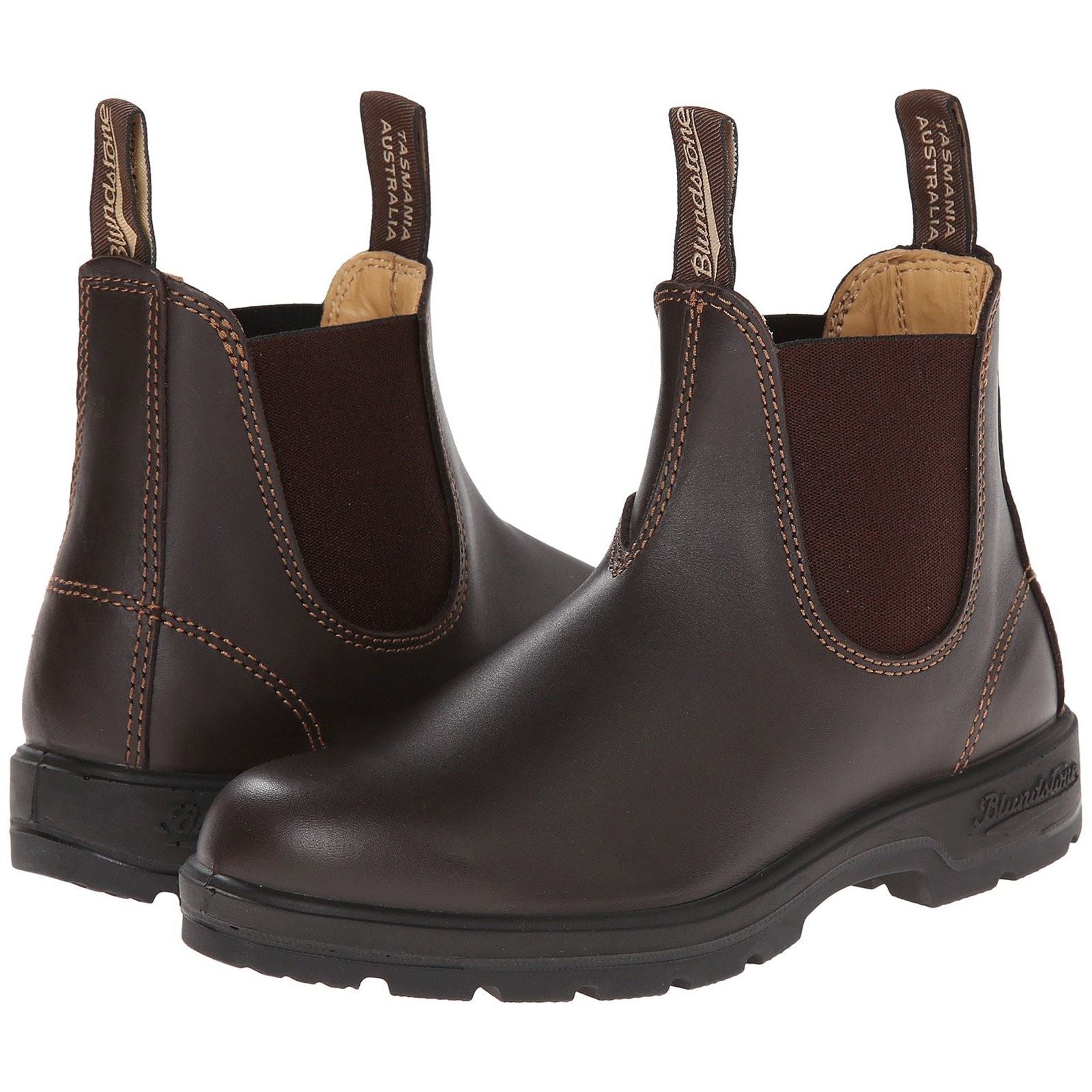 Blundstone 550 Leather Unisex Boots#color_walnut brown
