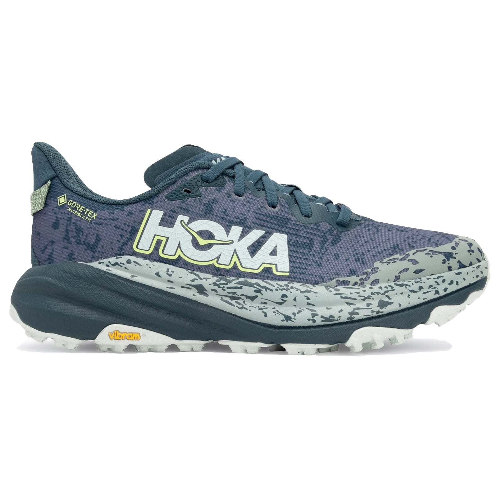 Hoka Speedgoat 6 GTX Textile Mens Trainers#color_blue twilight druzy