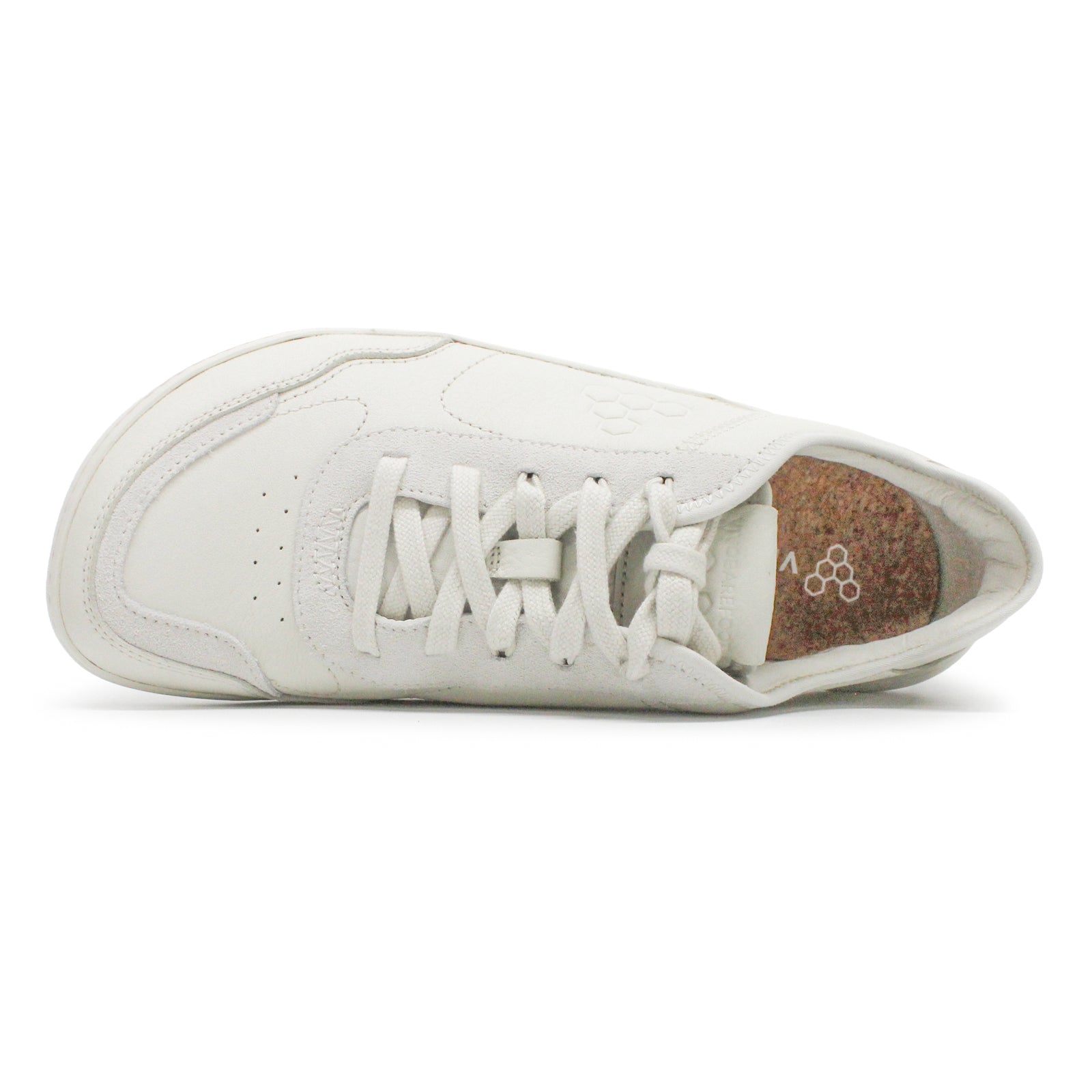 Vivobarefoot Gobi Sneaker Leather Mens Trainers#color_limestone