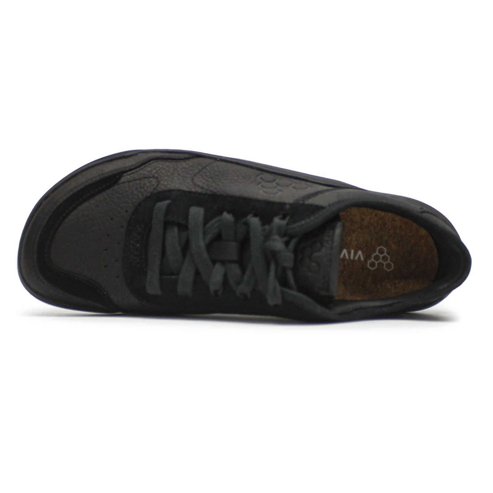 Vivobarefoot Gobi Sneaker Leather Womens Trainers#color_obsidian