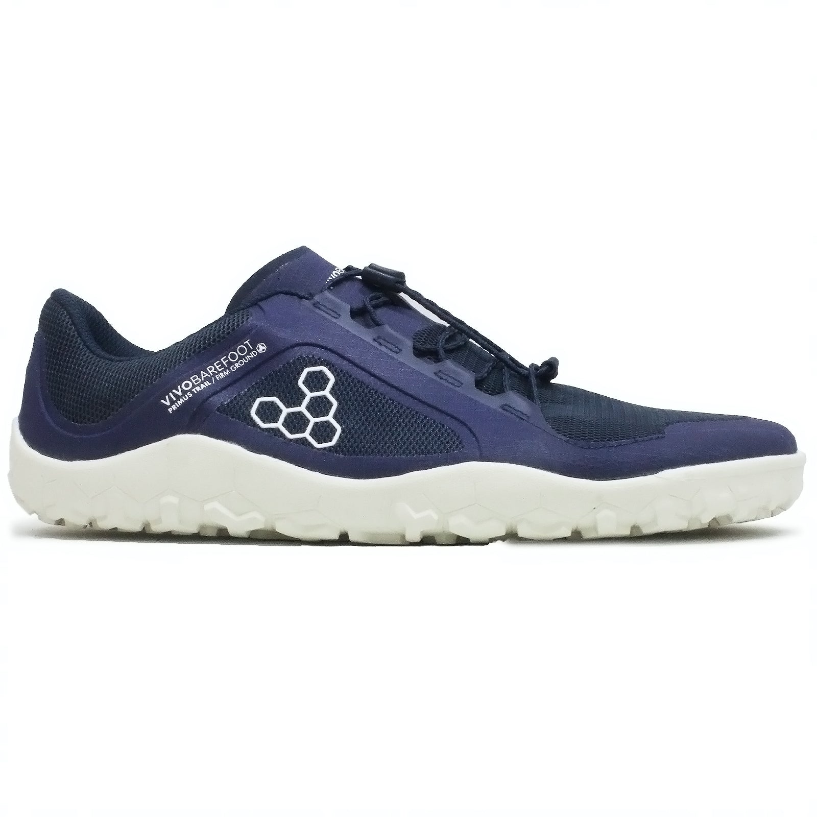 Vivobarefoot Primus Trail FG 3.5 Textile Synthetic Mens Trainers#color_insignia blue