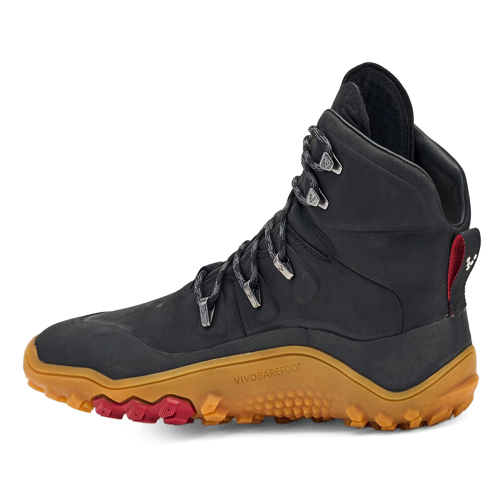 Vivobarefoot Tracker Leather AT Leather Mens Boots#color_obsidian