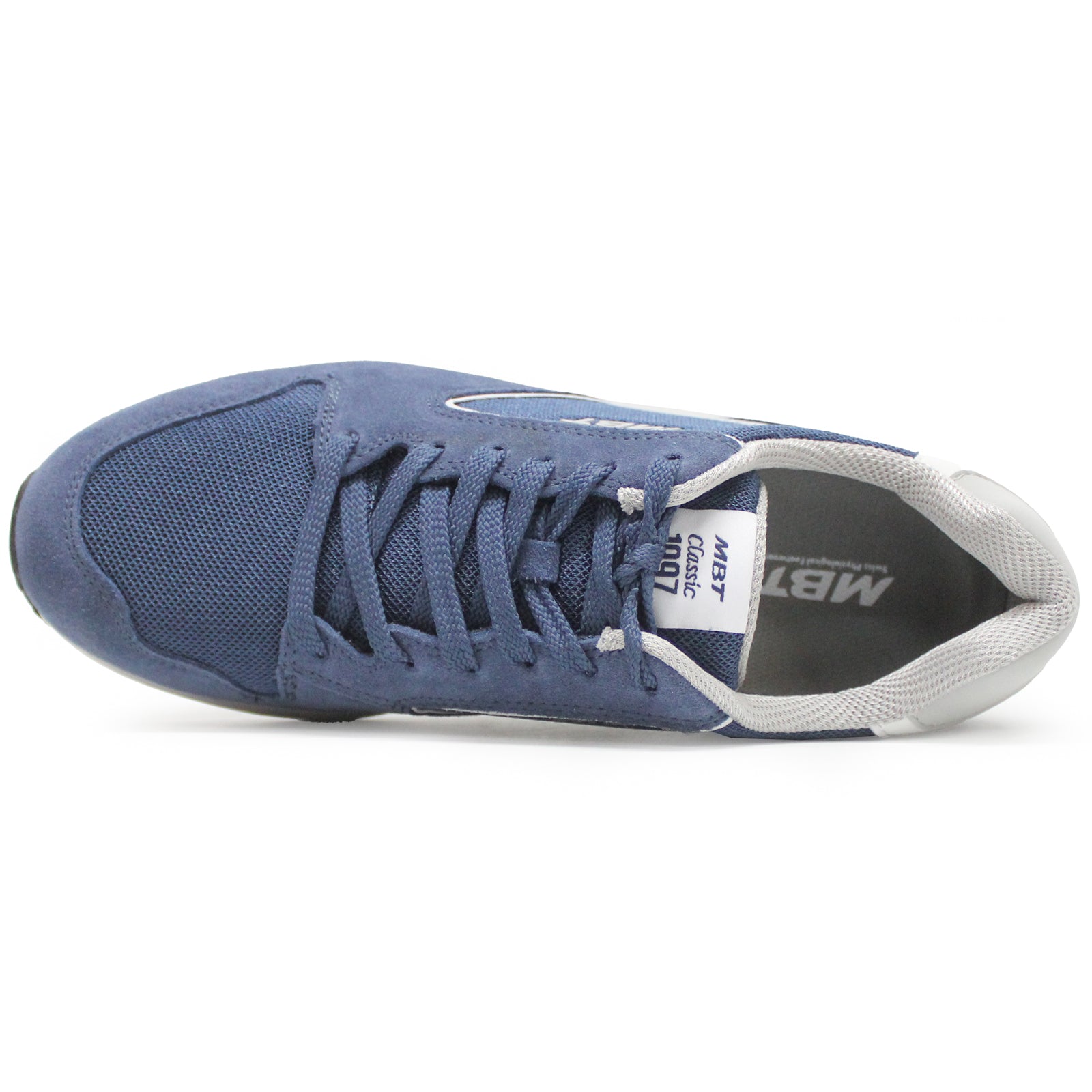 MBT 1997 Classic II Suede Textile Mens Trainers#color_royal blue