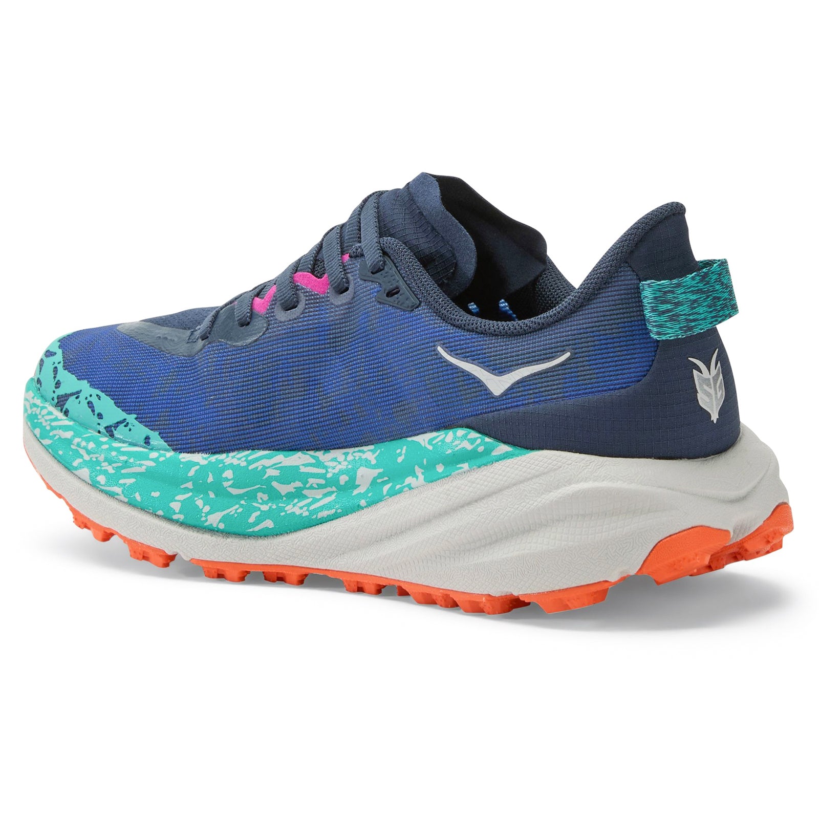 Hoka Speedgoat 6 Textile Synthetic Womens Trainers#color_varsity navy meteor