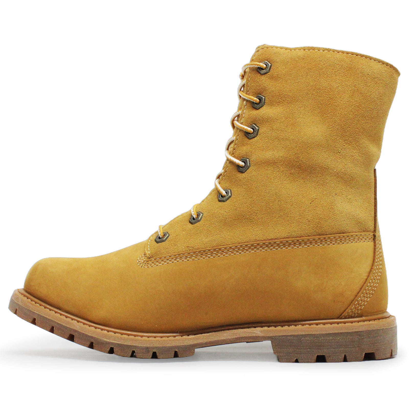 Timberland Authentic Mid Leather Textile Womens Boots#color_wheat