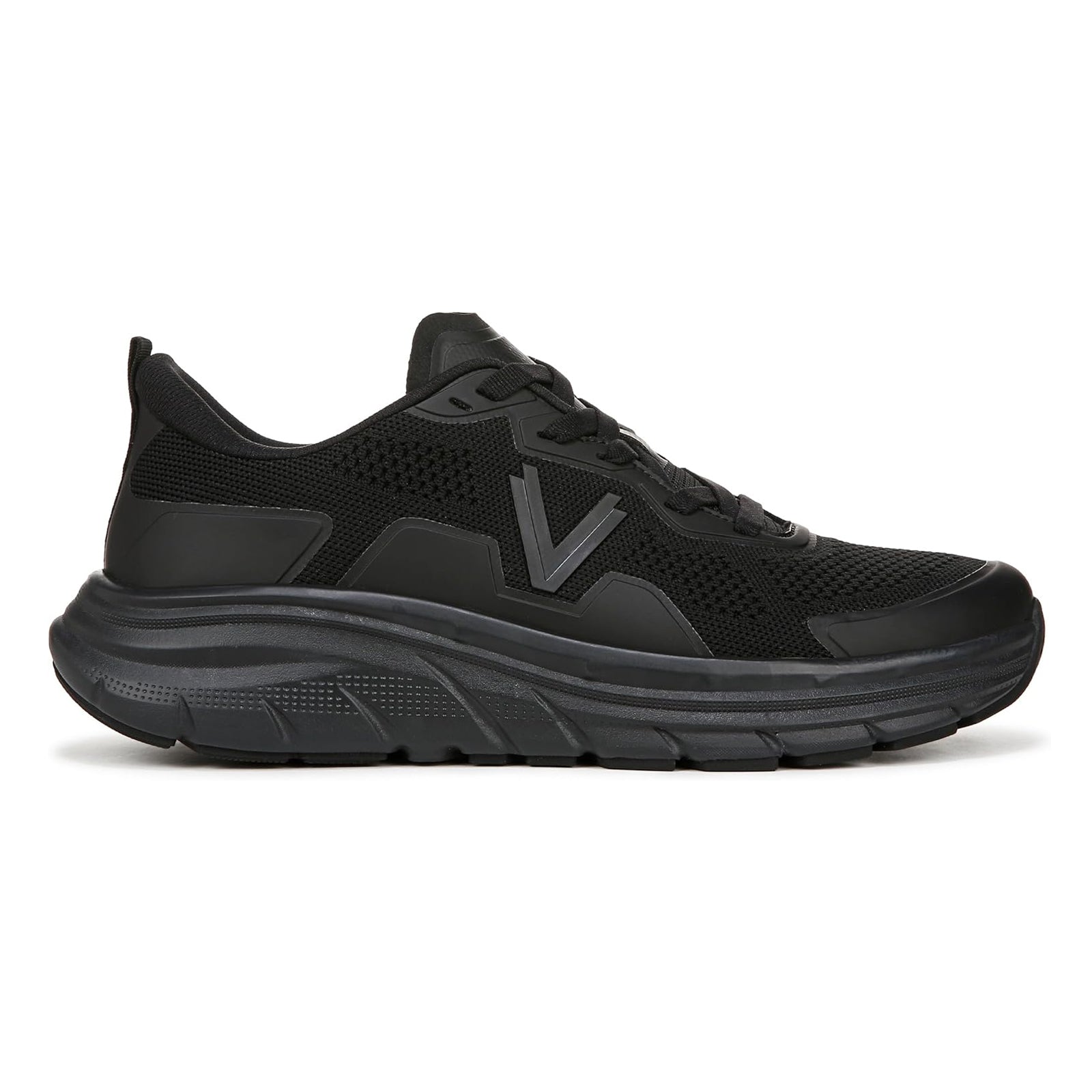 Vionic Walk Max Textile Synthetic Mens Trainers#color_black black