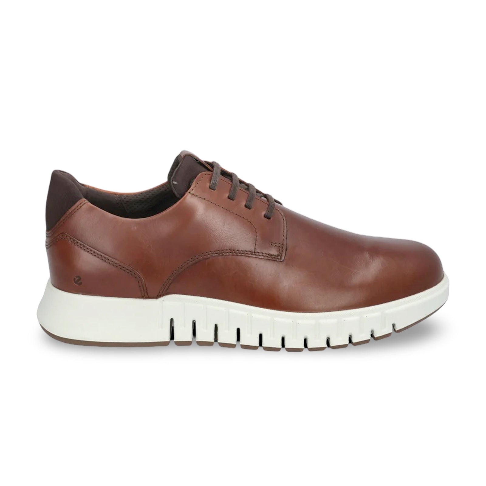 Ecco Gruuv Studio Leather Mens Trainers#color_mink mocha