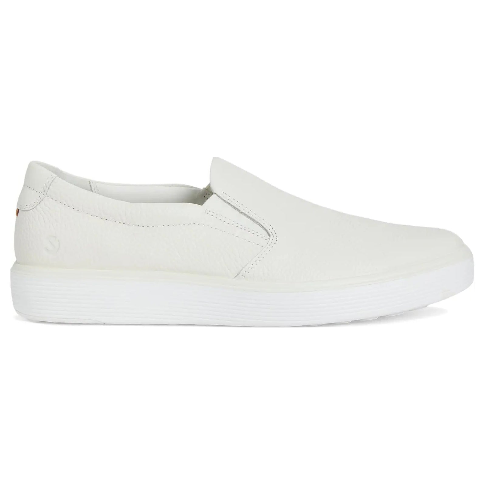 Ecco Soft 60 219253 Leather Womens Shoes#color_white