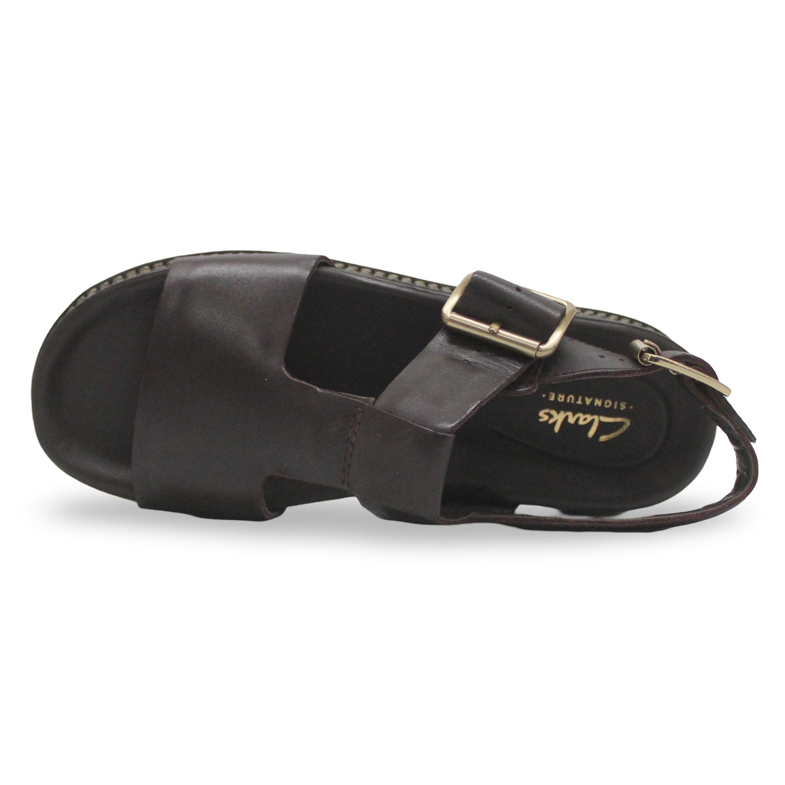 Clarks Orianna Sky Leather Womens Sandals#color_wine