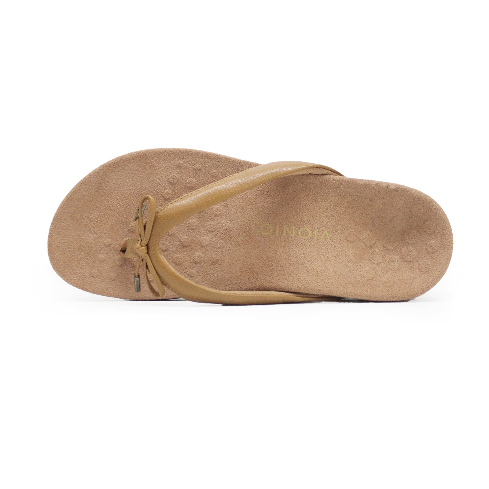 Vionic Bella Leather Womens Sandals#color_light brown