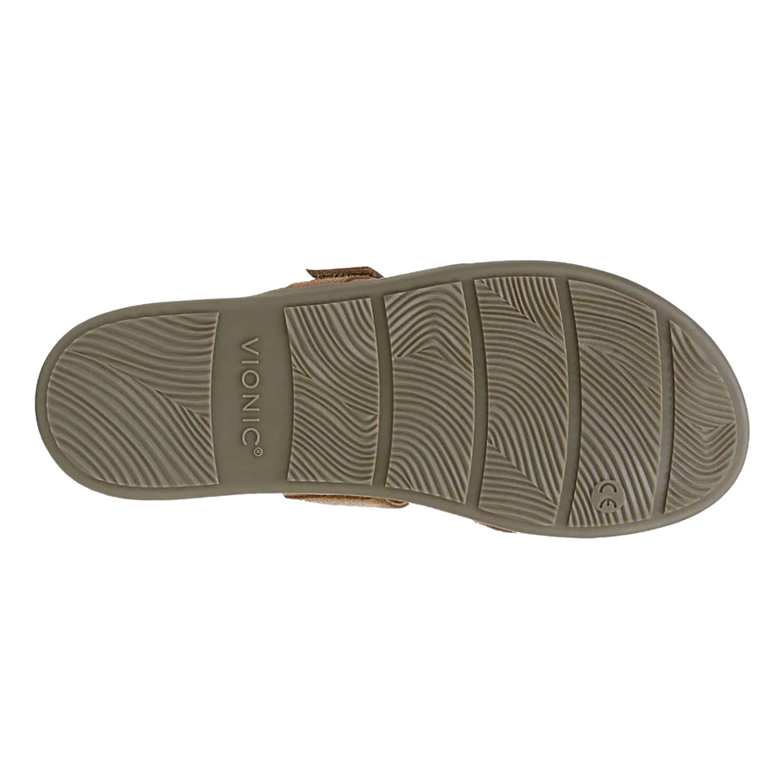 Vionic Carmela Leather Womens Sandals#color_tan