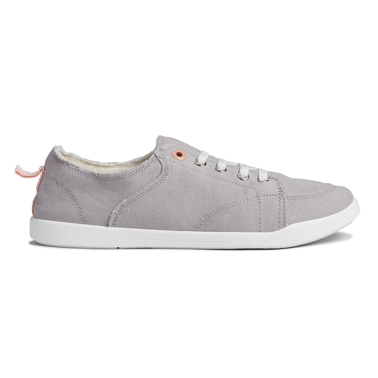 Vionic Pismo Canvas Womens Trainers#color_light grey