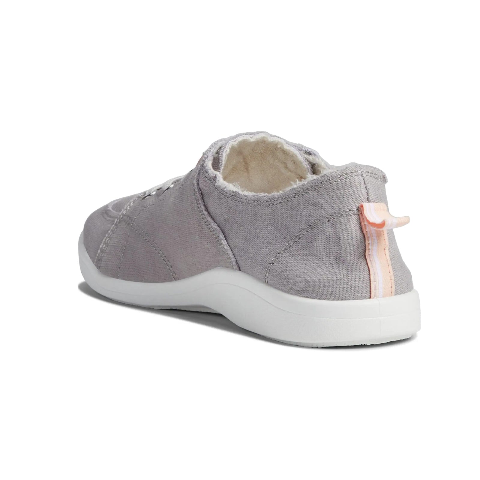 Vionic Pismo Canvas Womens Trainers#color_light grey