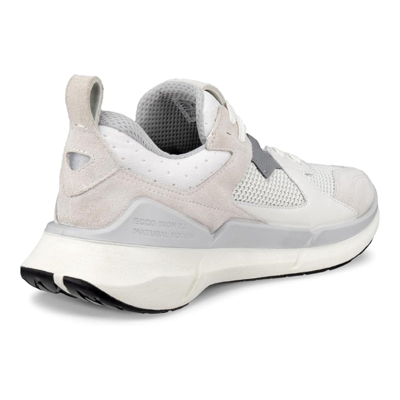 Ecco Biom 2.2 830773 Suede Womens Trainers#color_shadow white