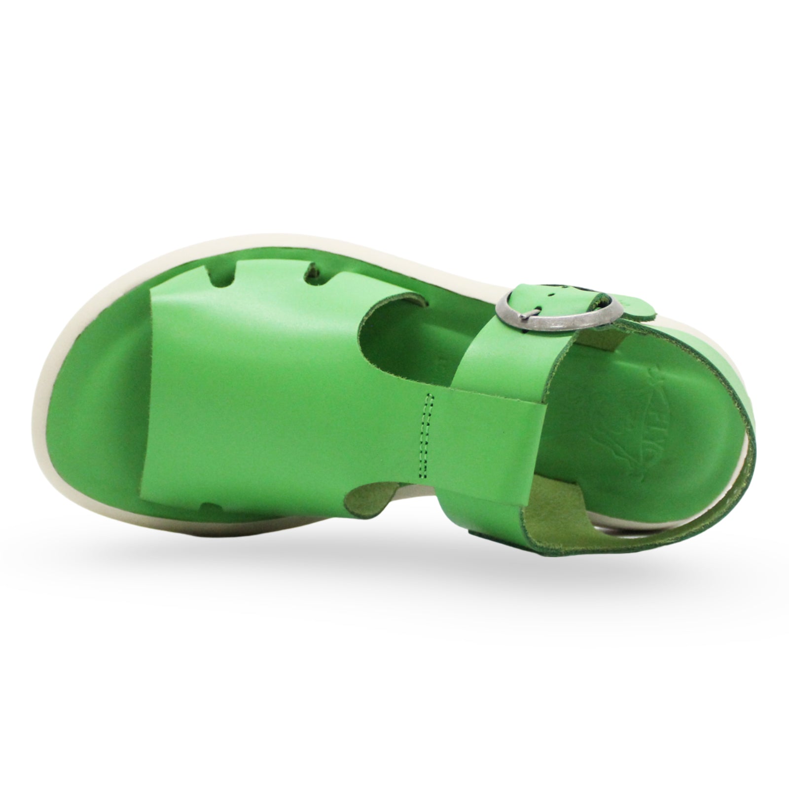 Fly London BADY281FLY Brooklyn Leather Womens Sandals#color_green