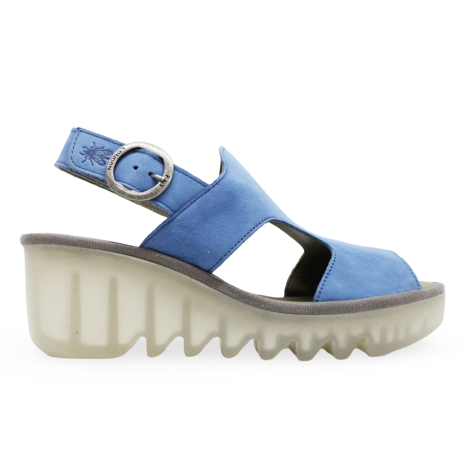 Fly London BAIF585FLY Cupido Leather Womens Sandals#color_blue