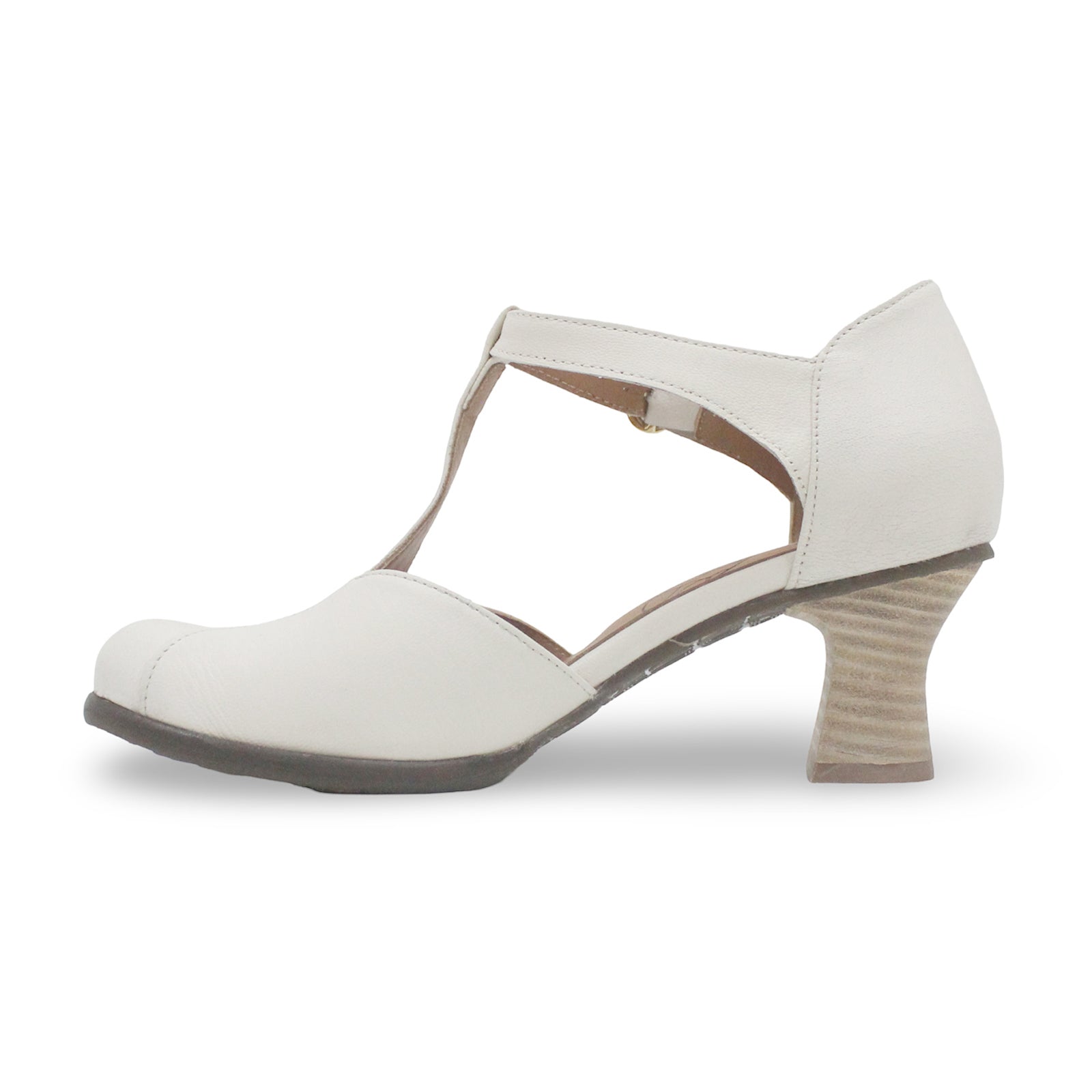 Fly London BEMI279FLY Mousse Leather Womens Sandals#color_off white