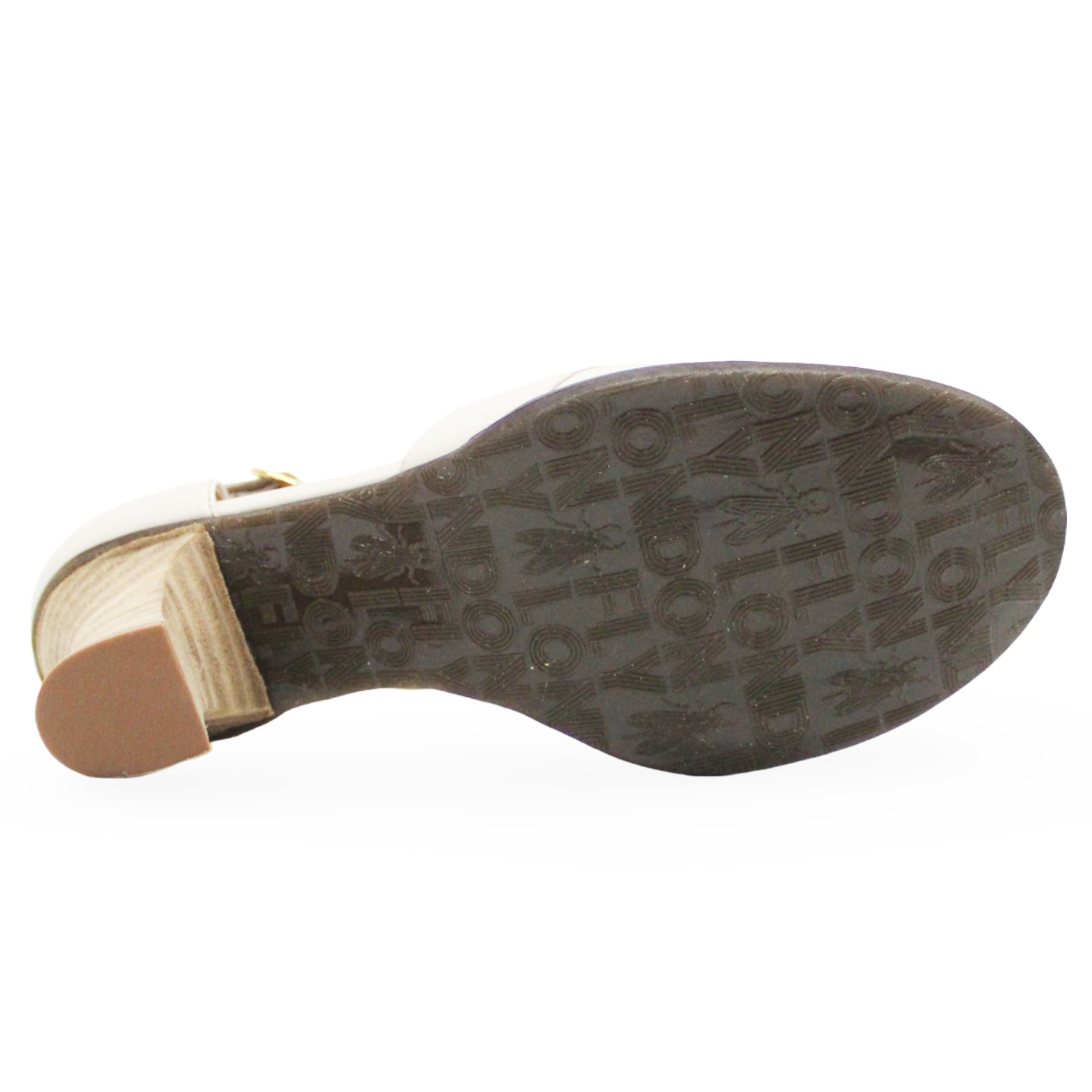 Fly London BESH087FLY Mousse Leather Womens Sandals#color_off white