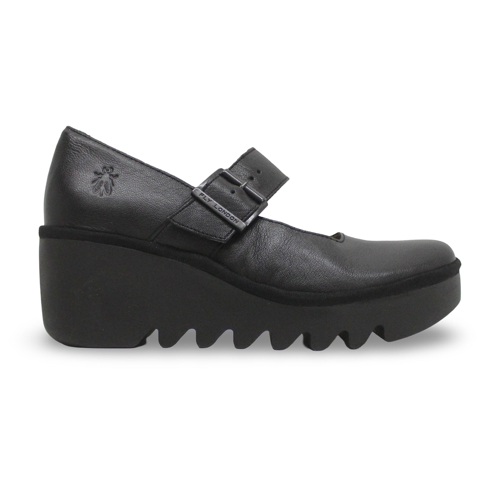 princess polly baby blue dress Moss Mayfair Patent Dress Shoes, Black main image 1