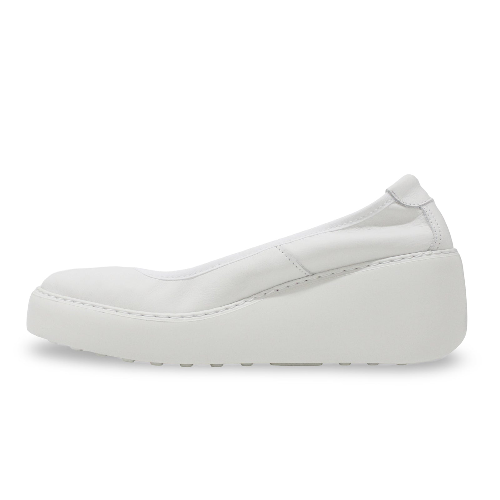 Fly London DOLF658FLY Velvet Leather Womens Shoes#color_white