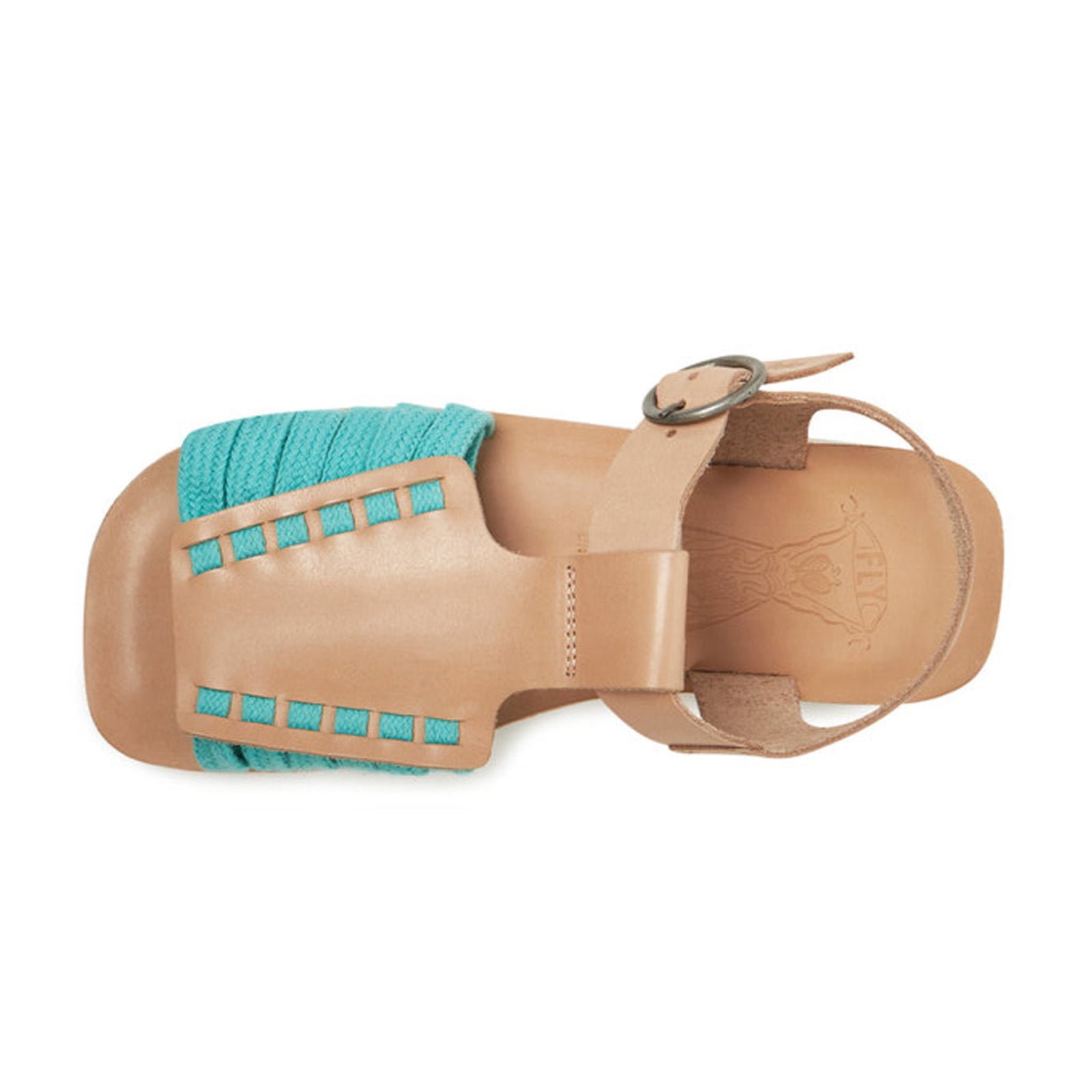 Fly London SARF251FLY Vegetal Leather Womens Sandals#color_natural