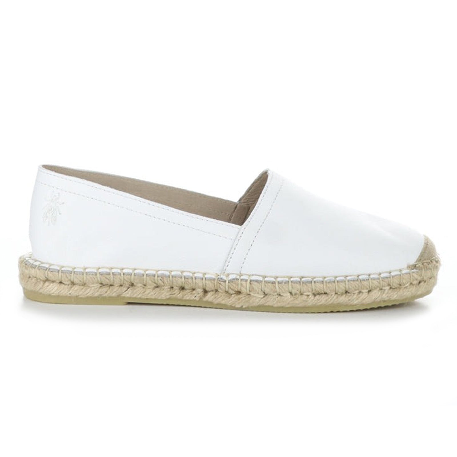 Fly London SERJ548FLY Velvet Leather Womens Shoes#color_white