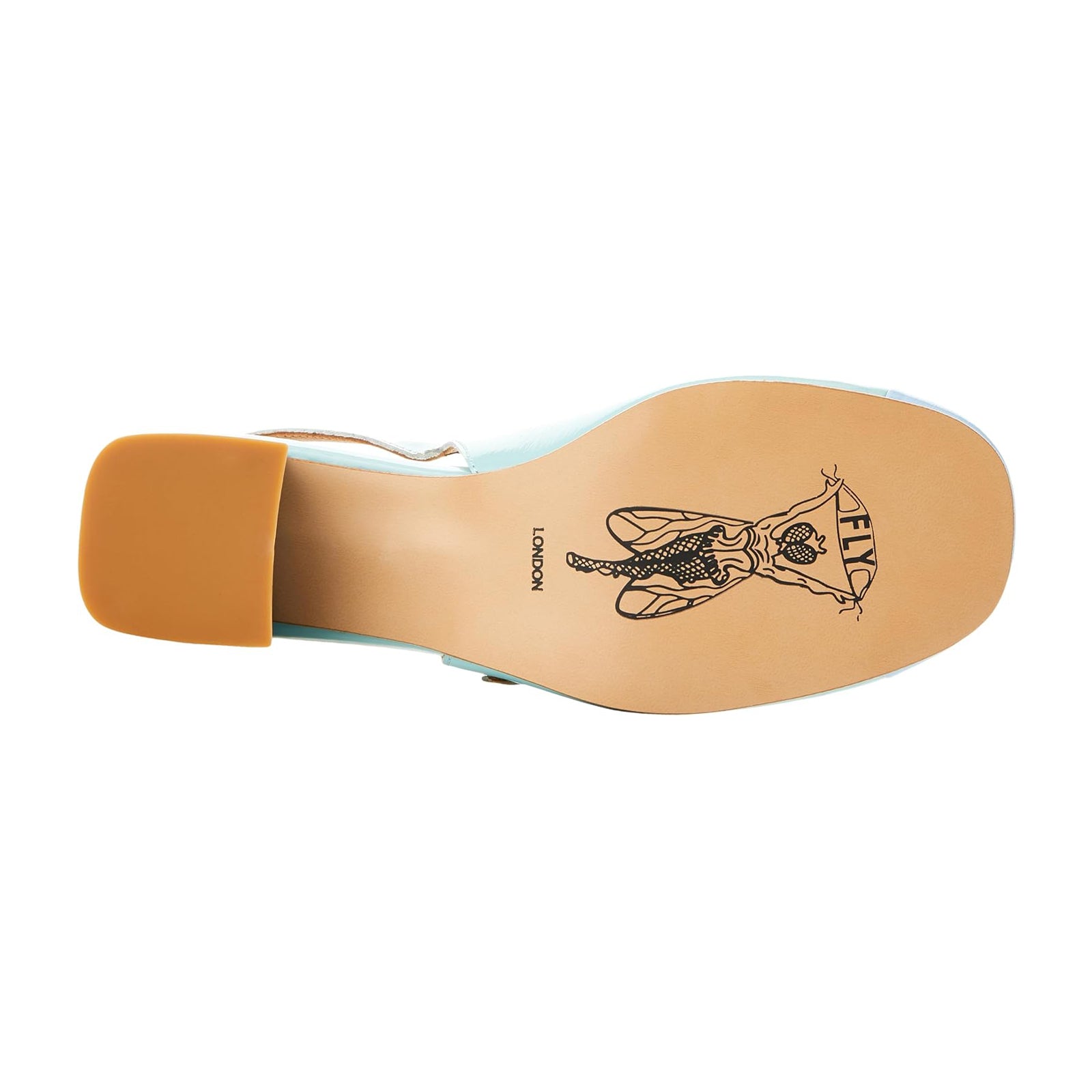 Fly London SOLN083FLY Nappalak Leather Womens Sandals#color_pink scarlet