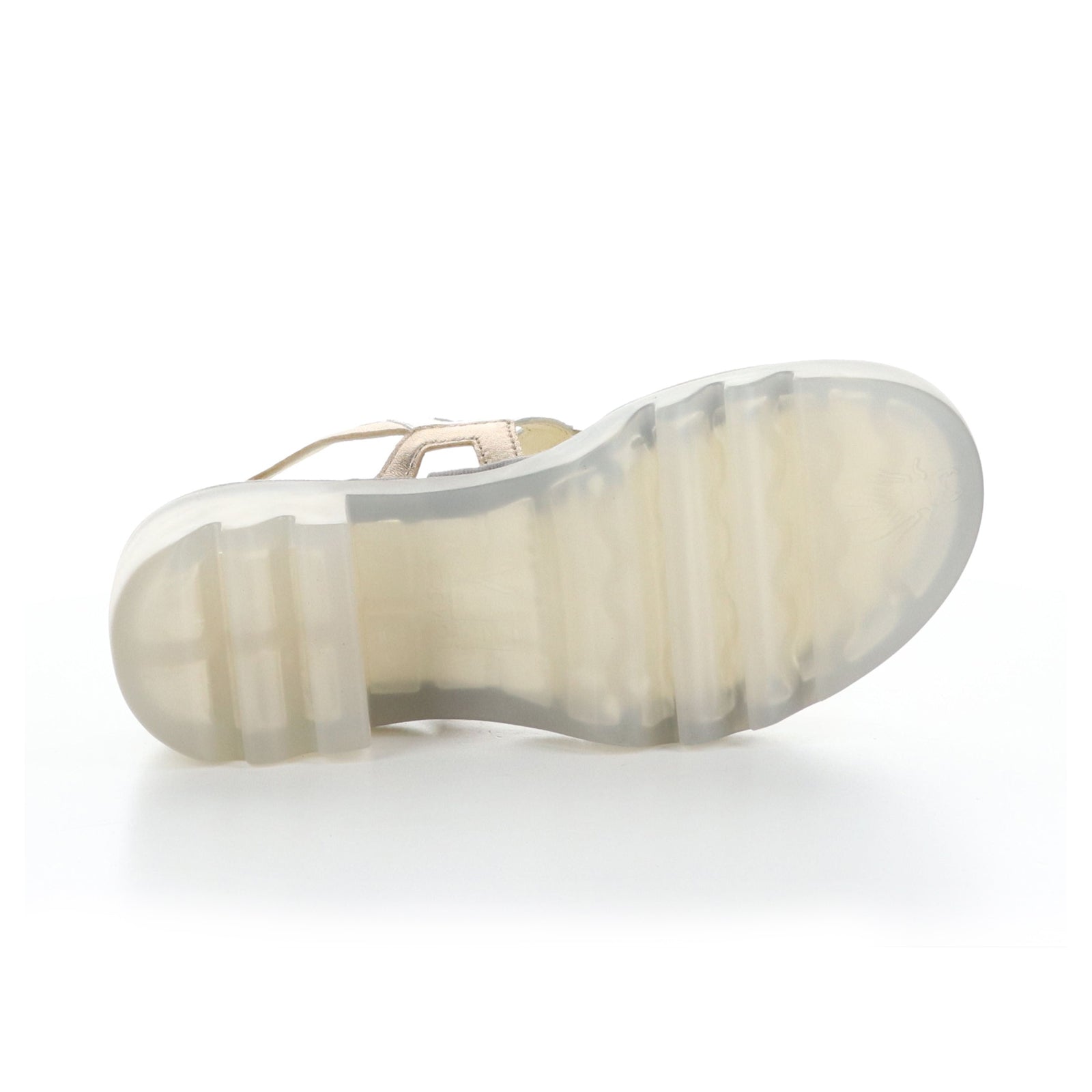 Fly London TEWA573FLY Laminato Leather Womens Sandals#color_sahara silver