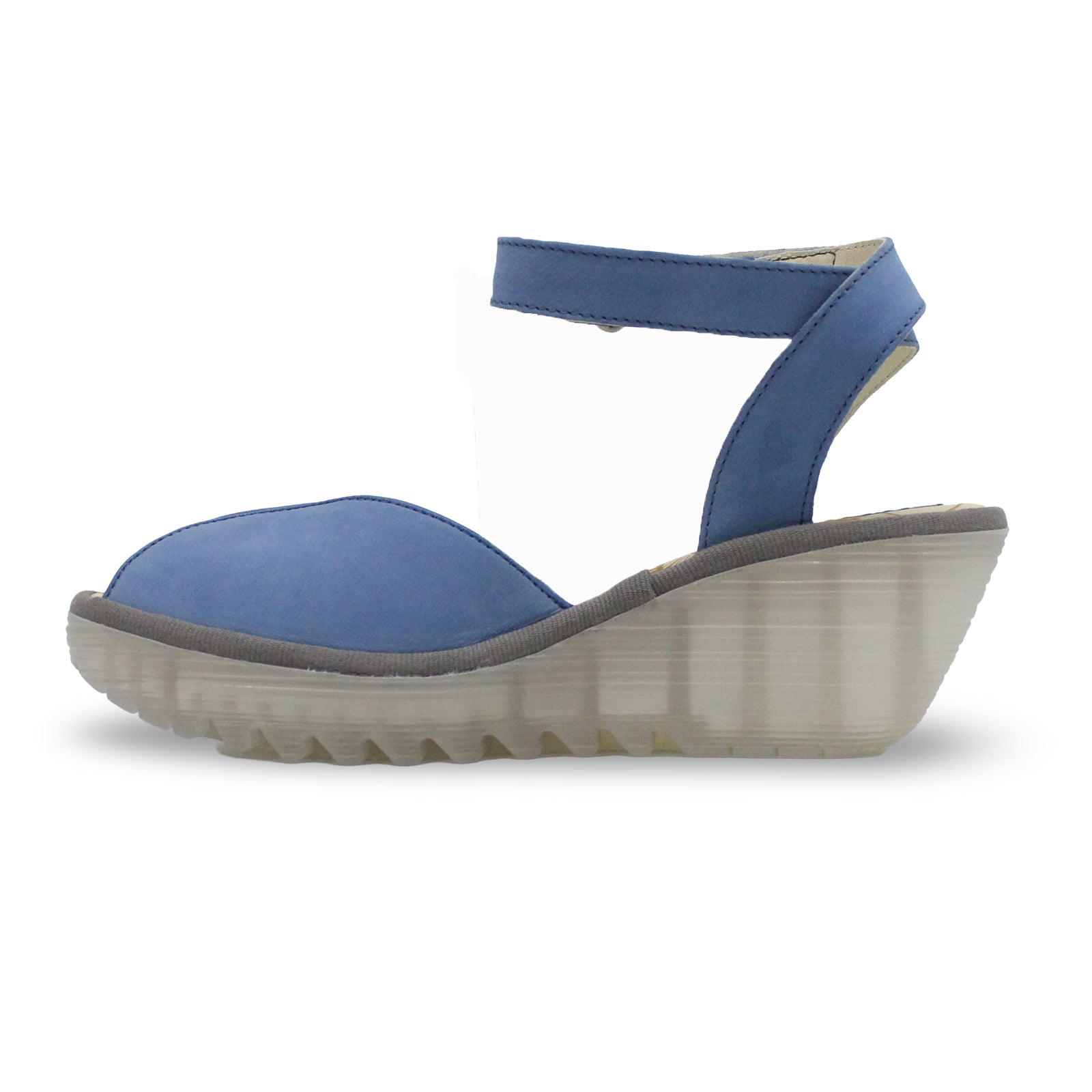 Fly London YAID552FLY Cupido Leather Womens Sandals#color_blue