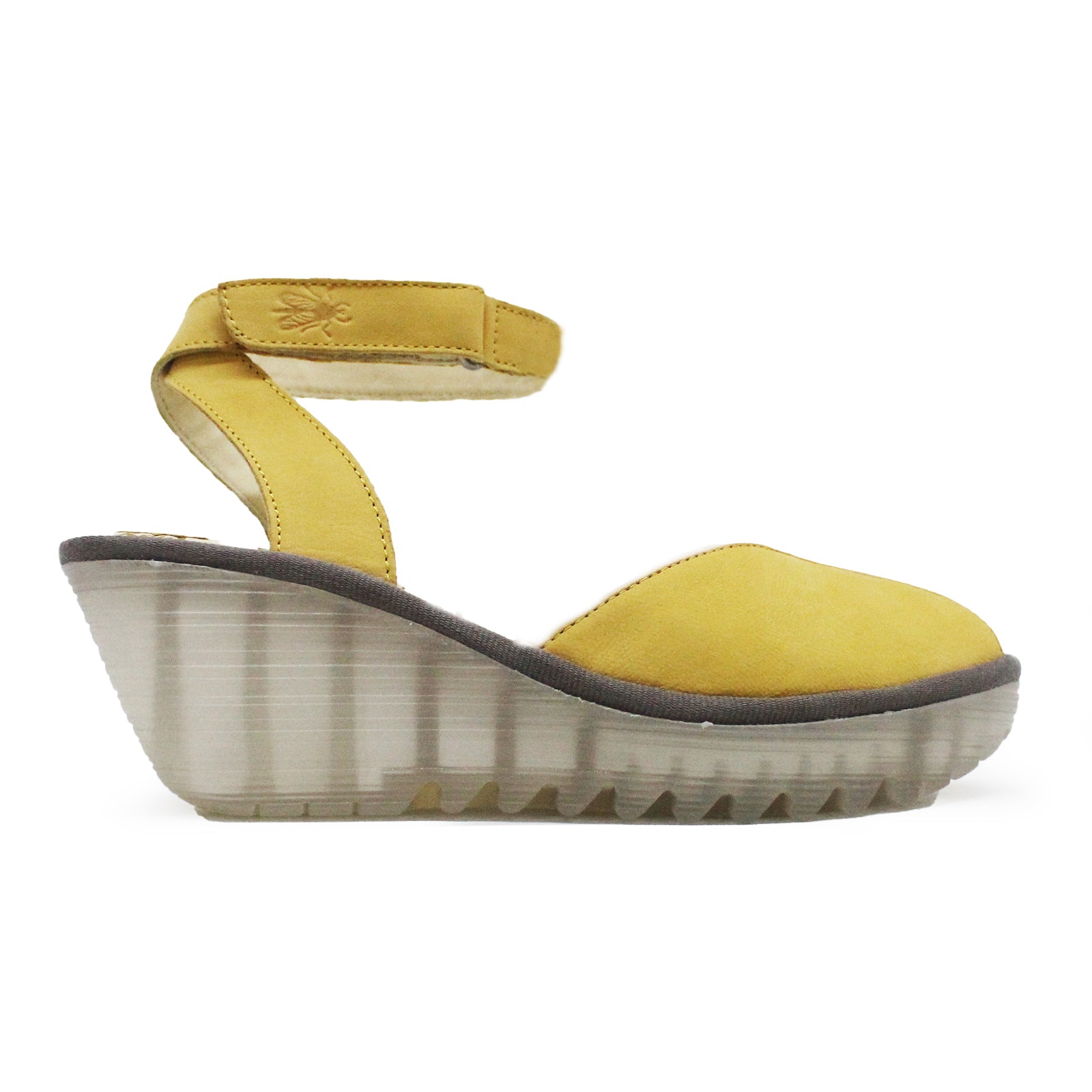 Fly London YAID552FLY Cupido Leather Womens Sandals#color_bumblebee