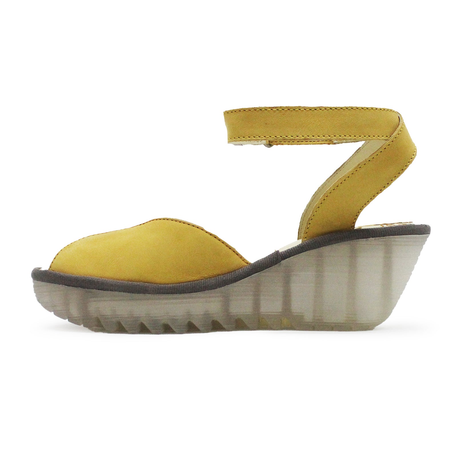 Fly London YAID552FLY Cupido Leather Womens Sandals#color_bumblebee