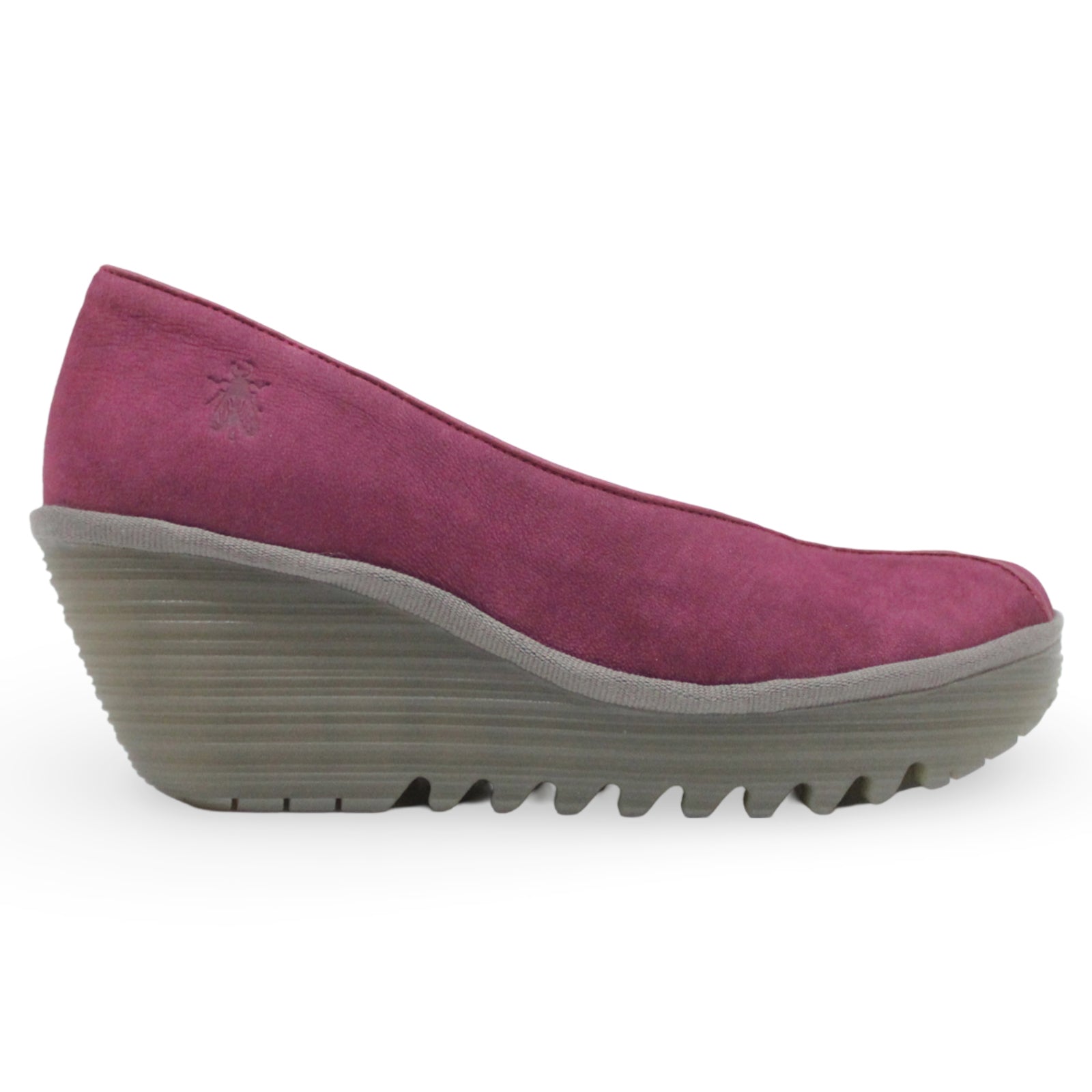 Fly London YEIF566FLY Cupido Leather Womens Shoes#color_berry